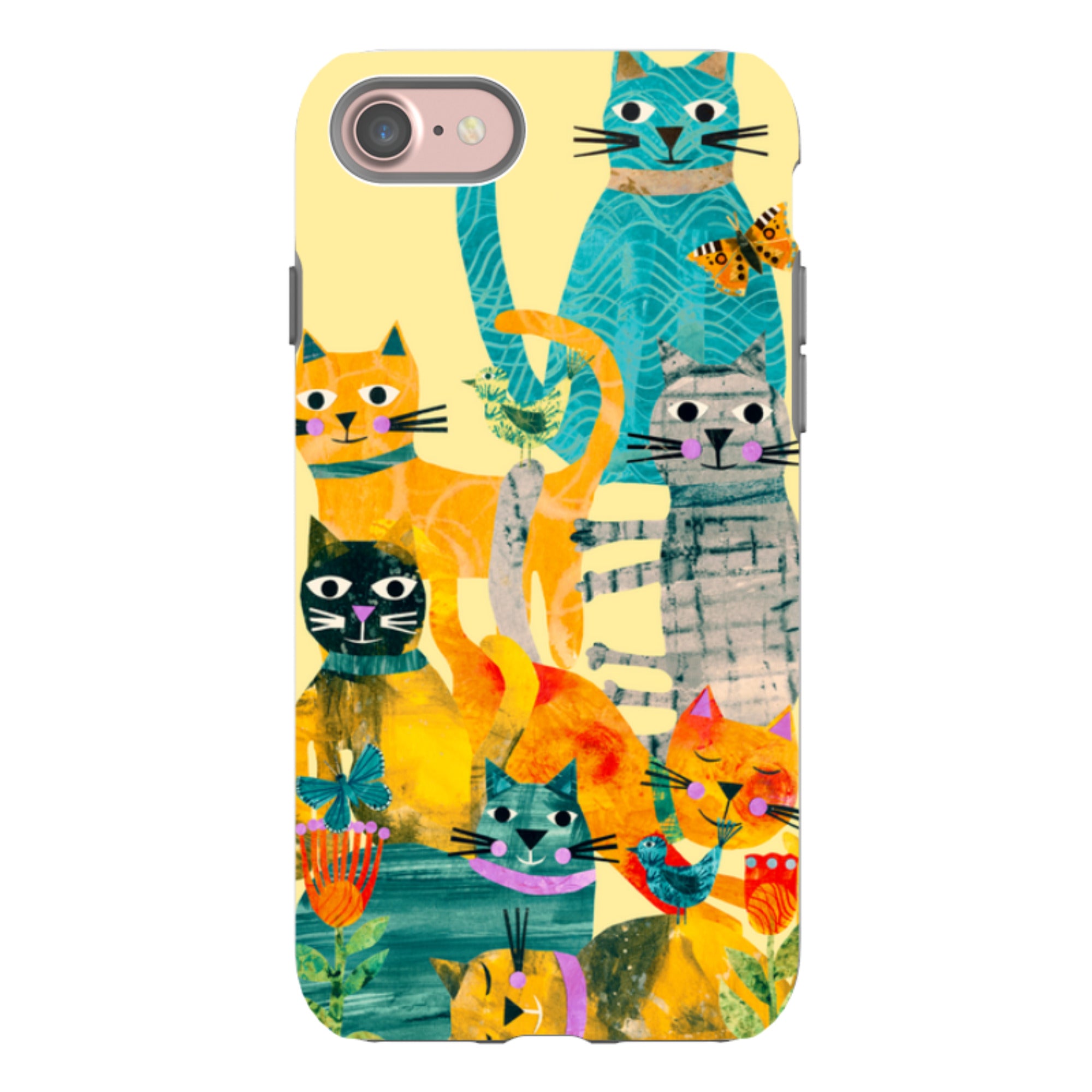 iPhone Case - Cat Party III By Tracey English