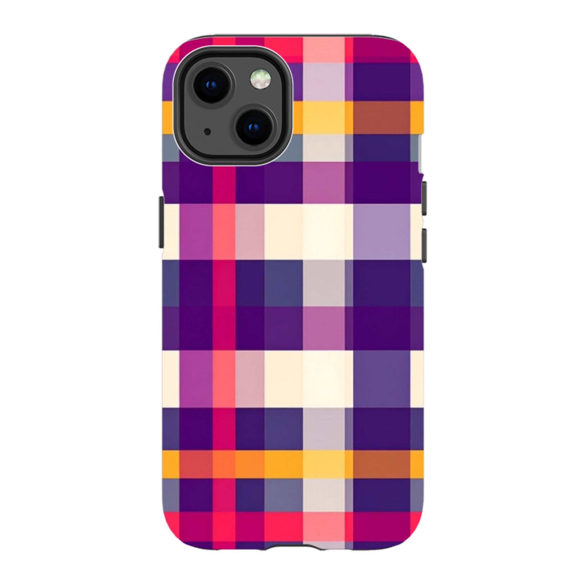 iPhone MagSafe Tough Case - Durban Gingham