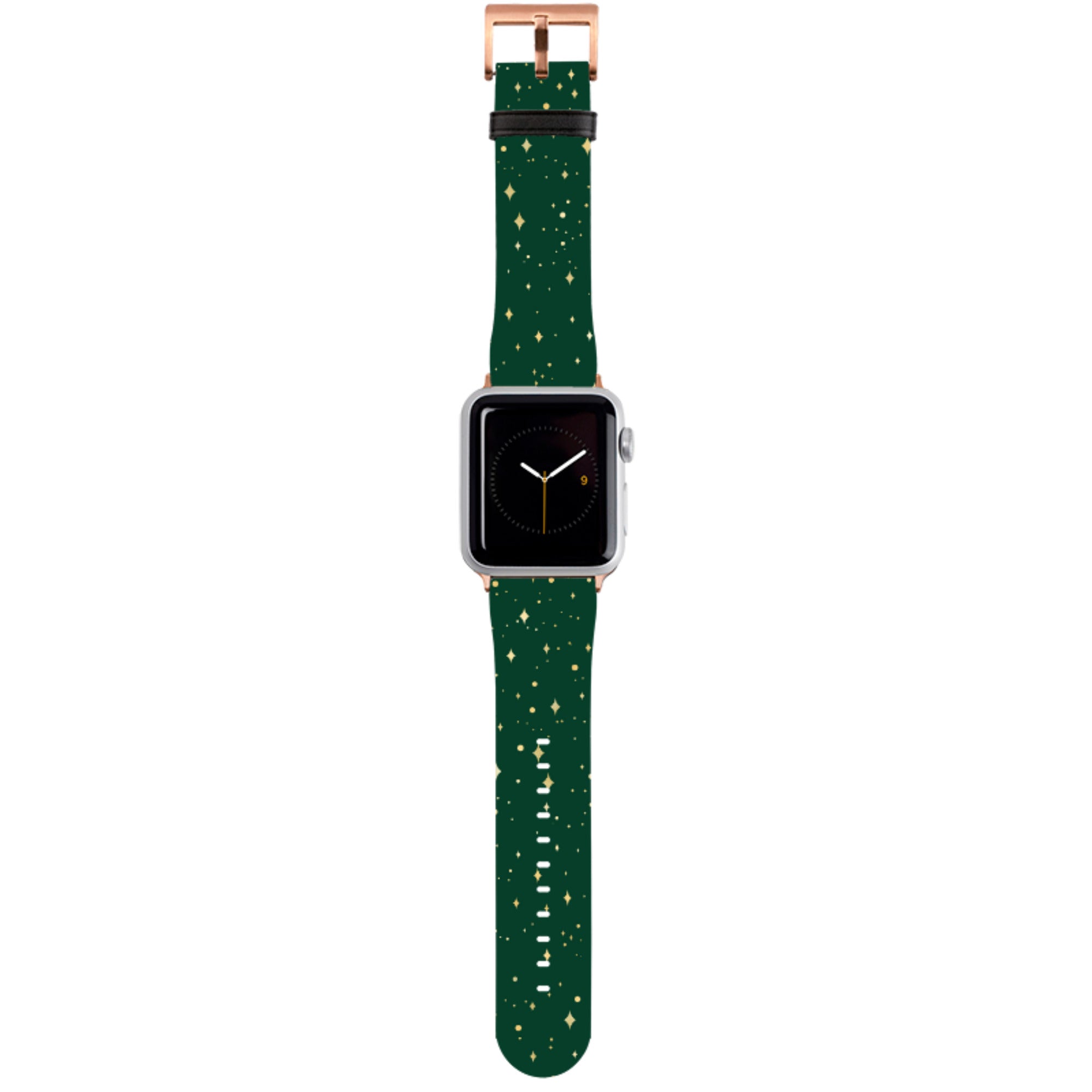 Forest Green Cosmos Apple Watch Strap