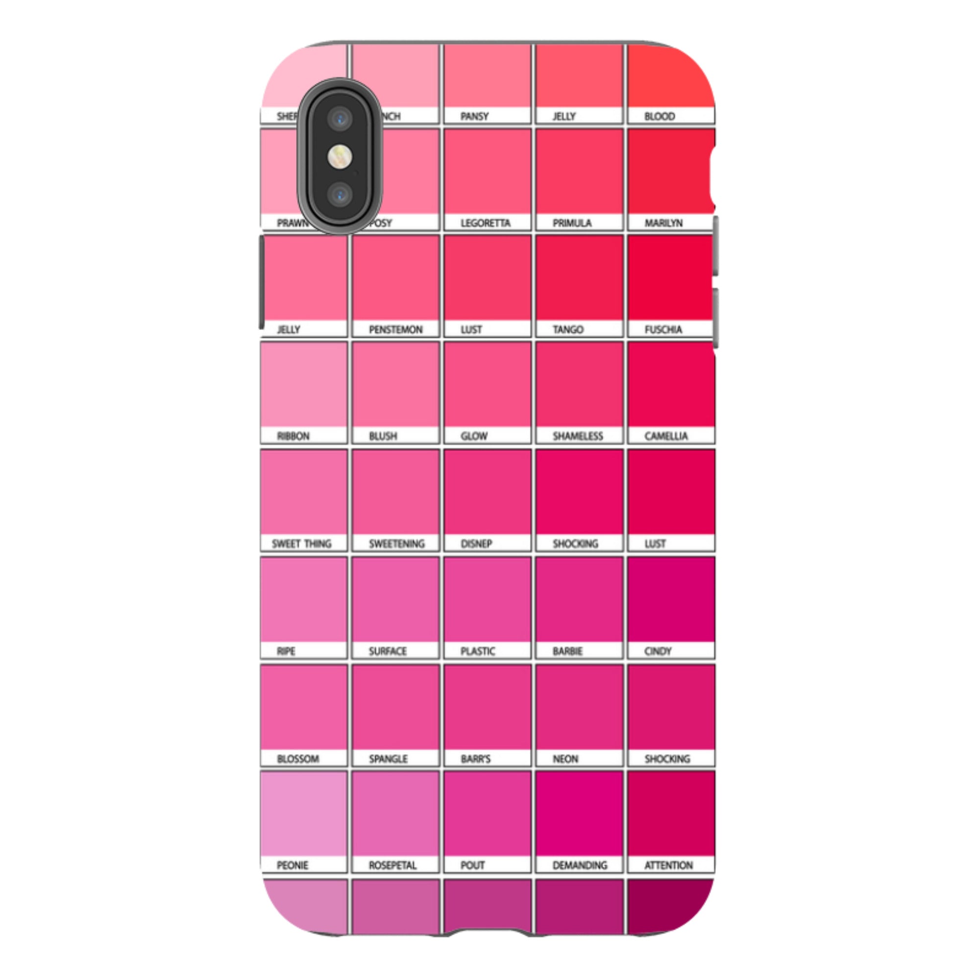 iPhone Tough Case - Pink Chromology By Kitty Joseph