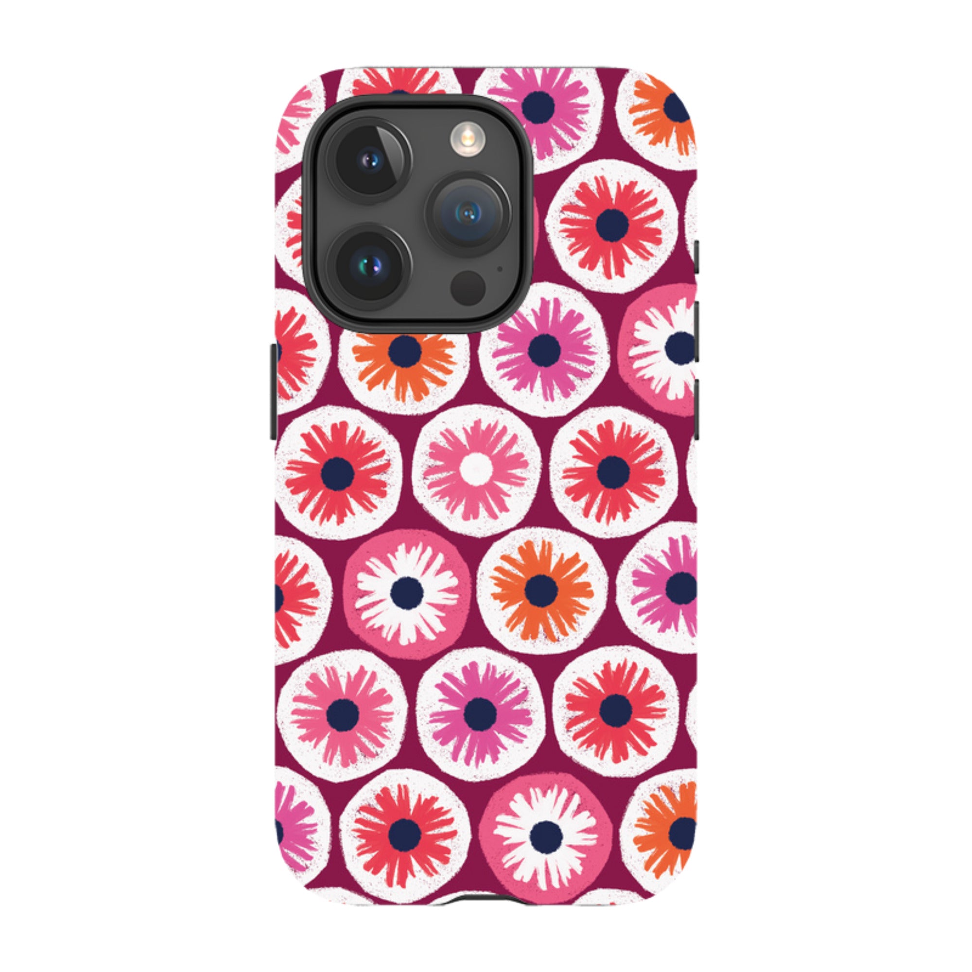 iPhone MagSafe Tough Case -  Penny Flowers Red By Ali Brookes