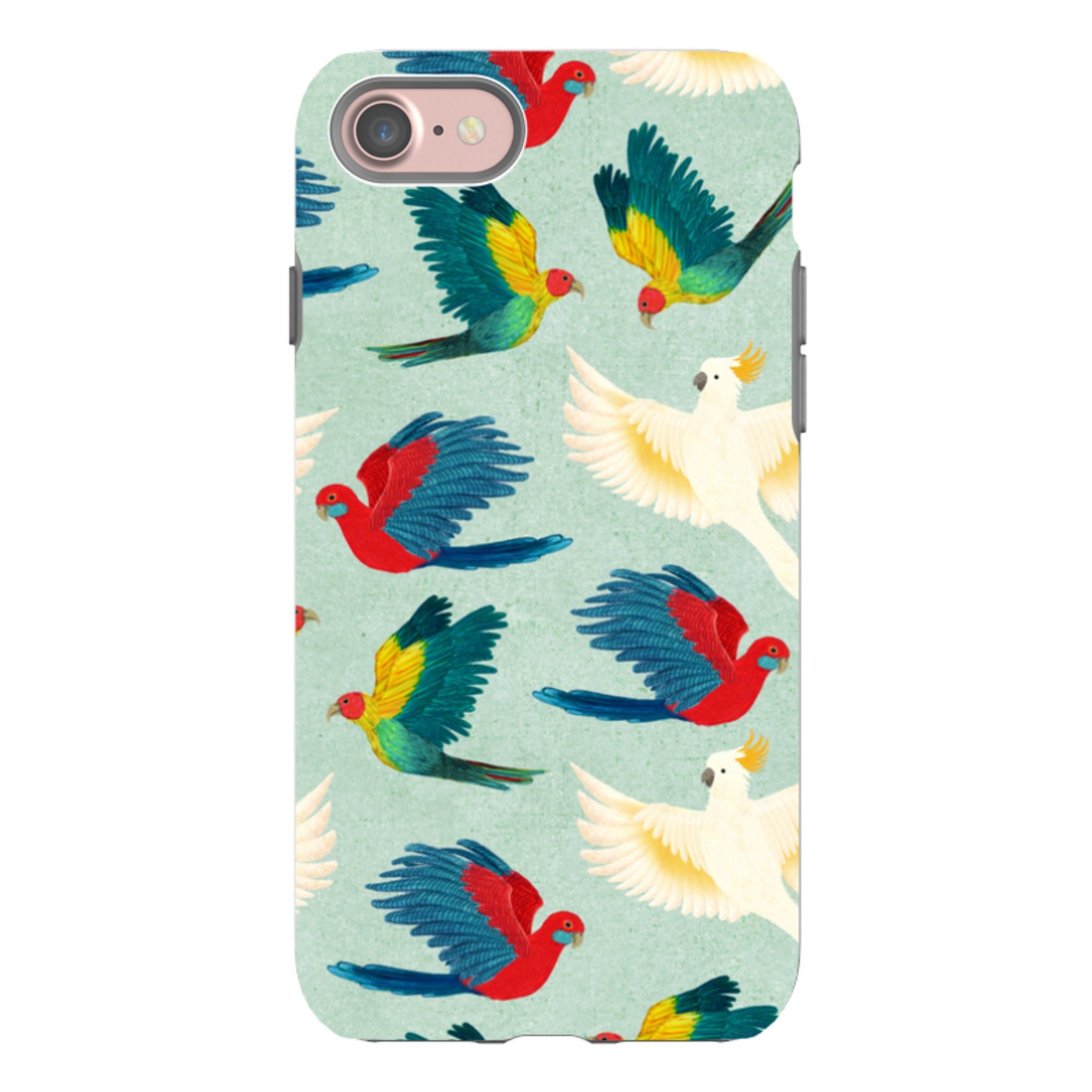 iPhone Tough Case - All Birds By Katherine Quinn