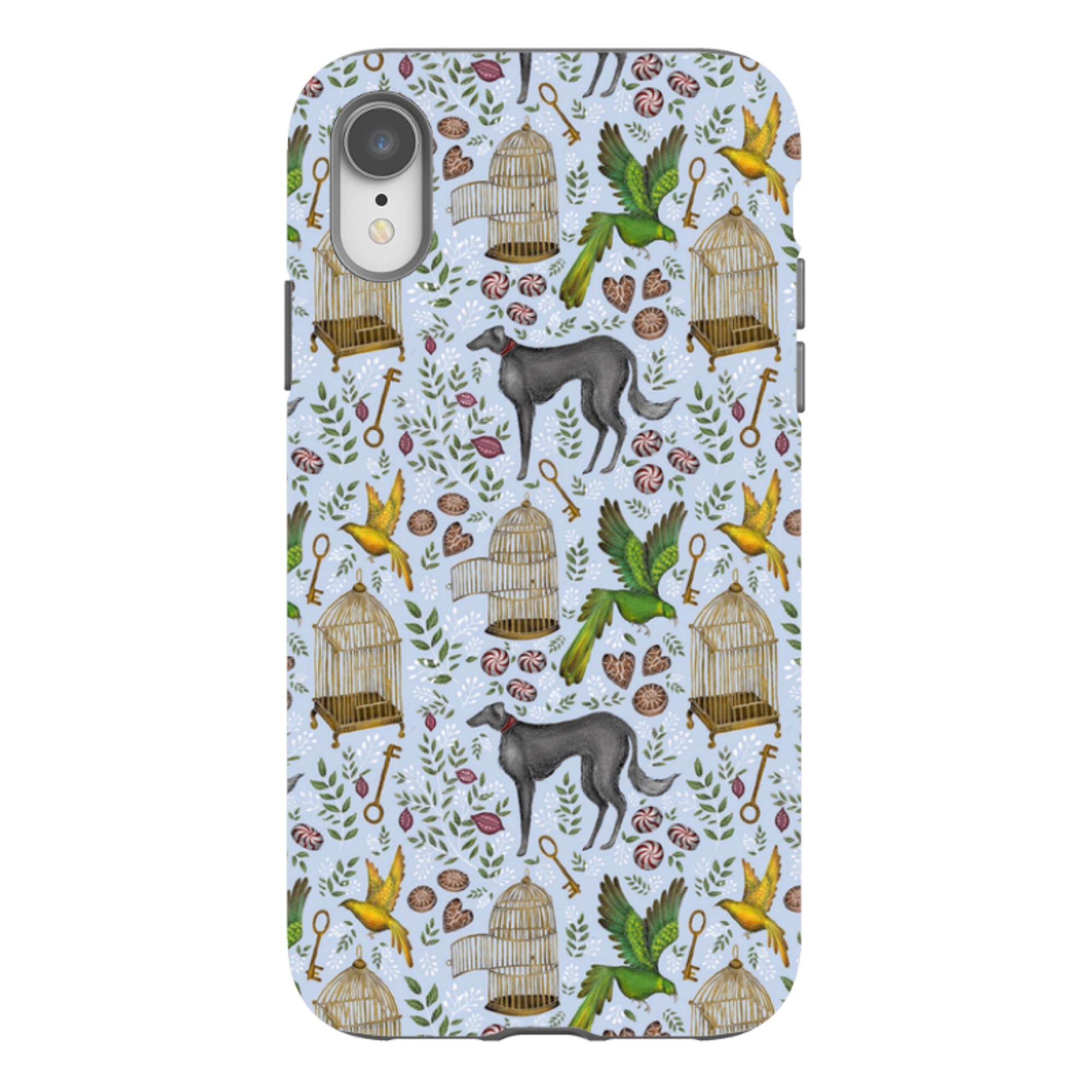iPhone Tough Case - Amsterdam Blue By Catherine Rowe