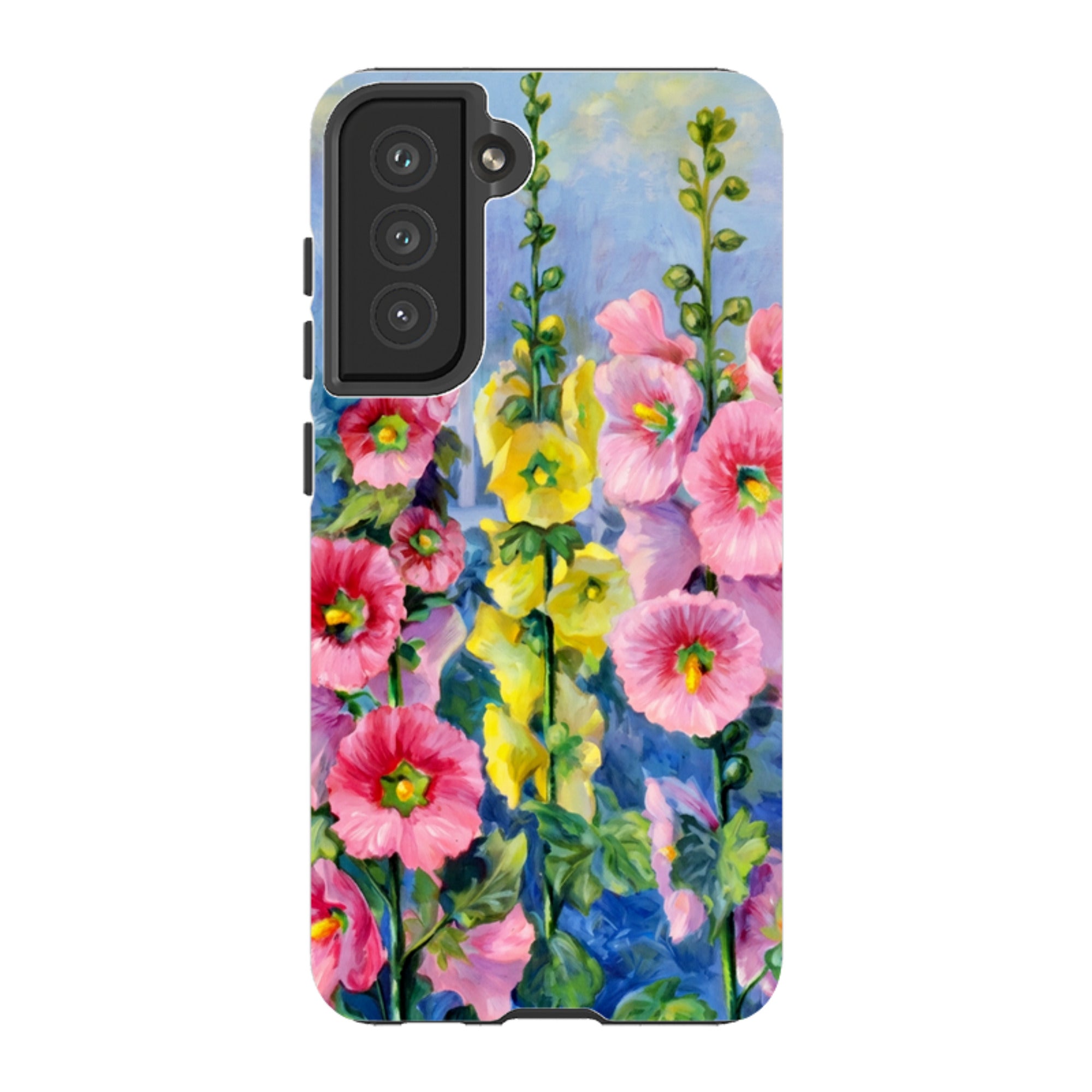 Samsung Tough Case - Hollyhock Garden