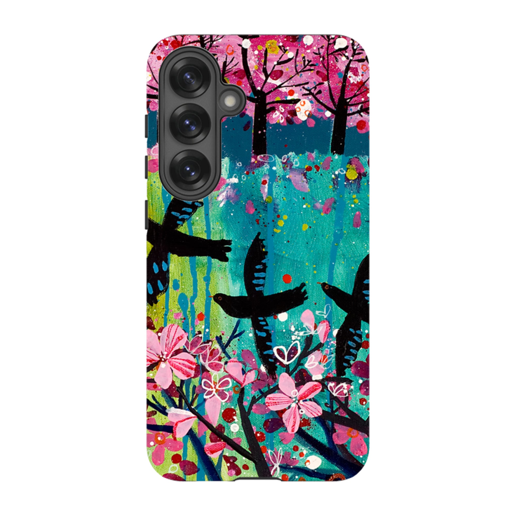 Samsung Tough Case - Blackbirds By Claire West