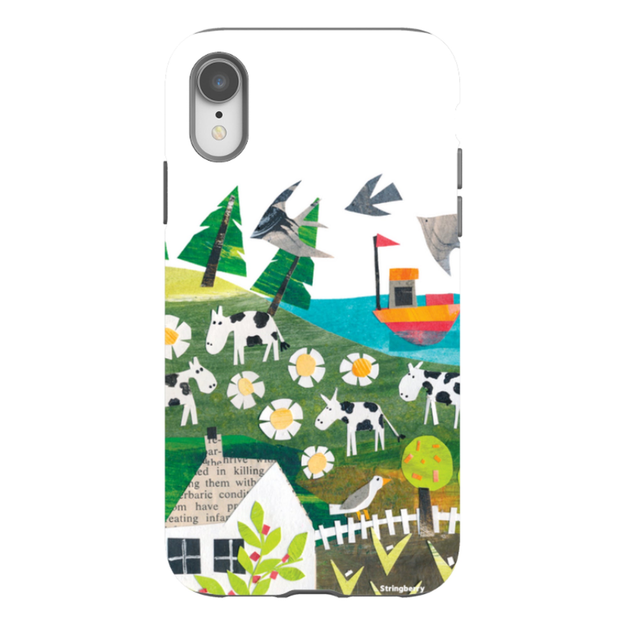 iPhone Tough Case - Countryscape VII By Tracey English