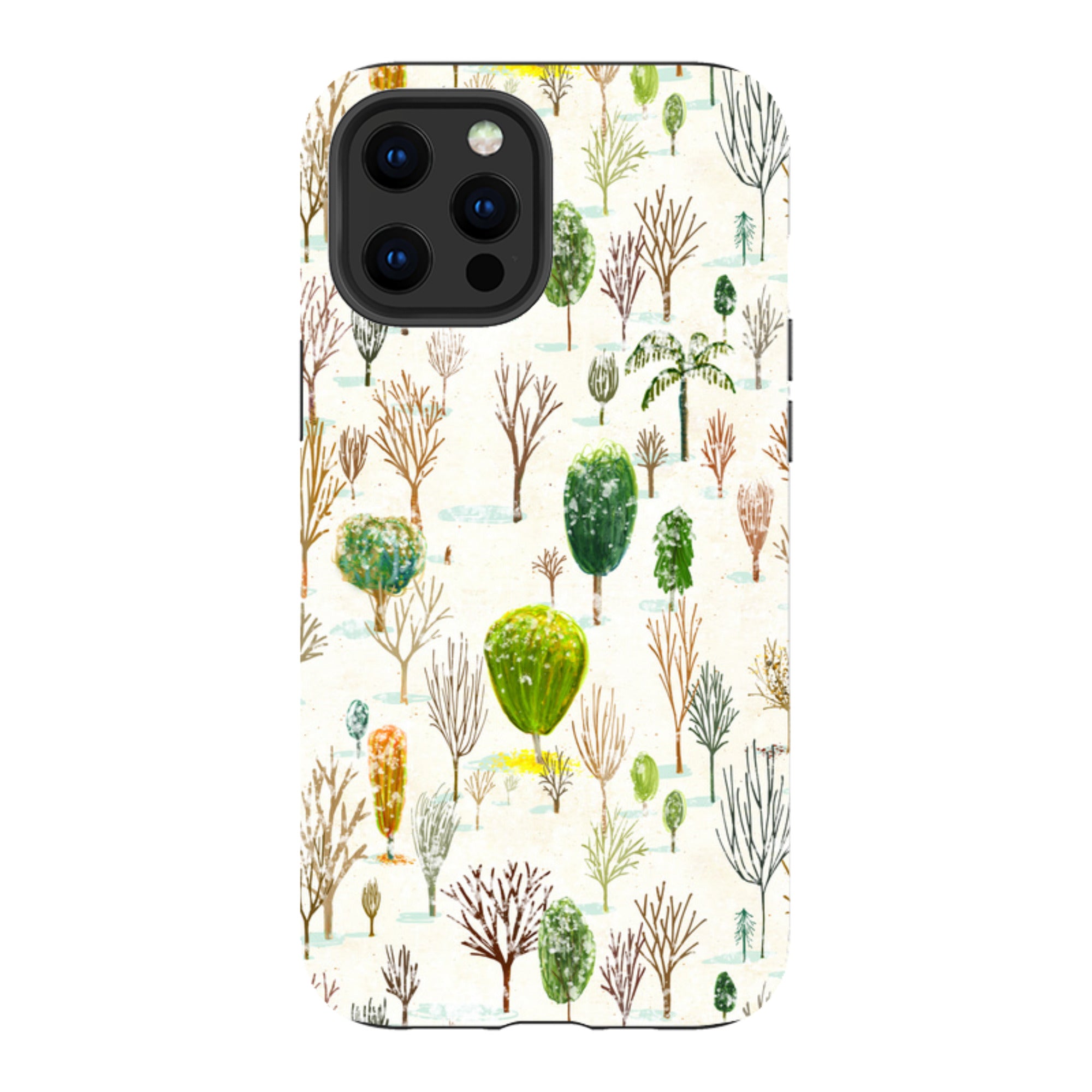 iPhone Tough Case - Winter In The Arboretum By Katherine Quinn