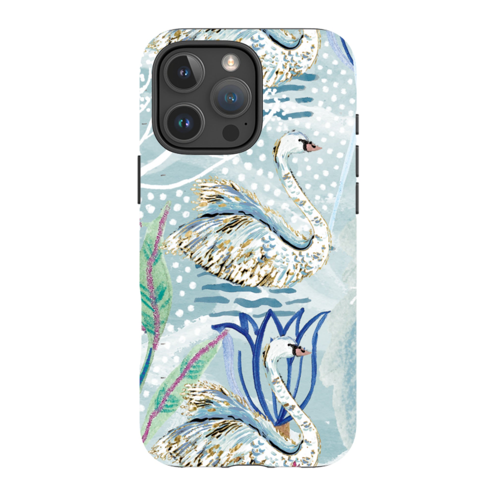 iPhone Tough Case - Seven Swans III By Emma Frances Grant