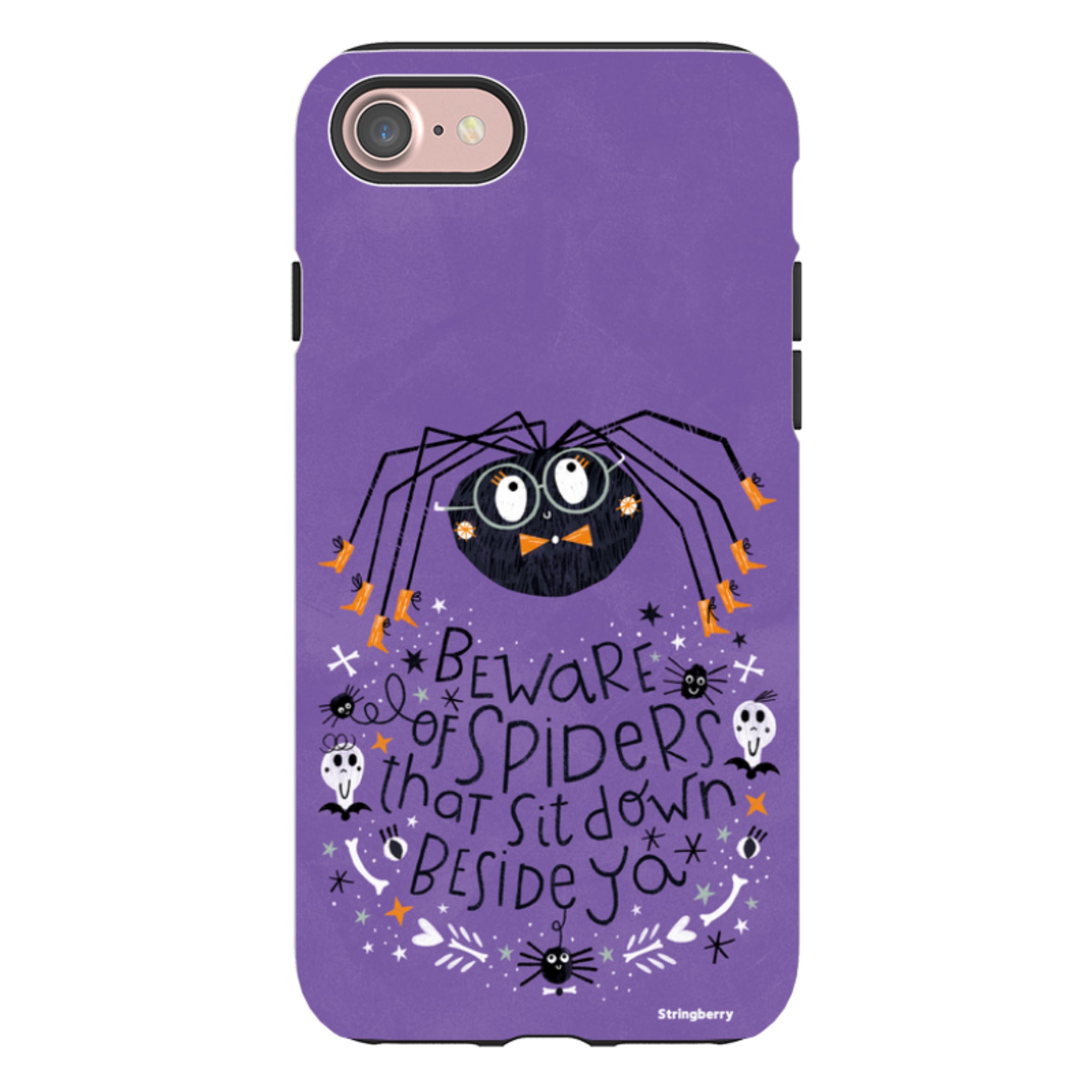 iPhone Tough Case - Spider By Ali Brookes