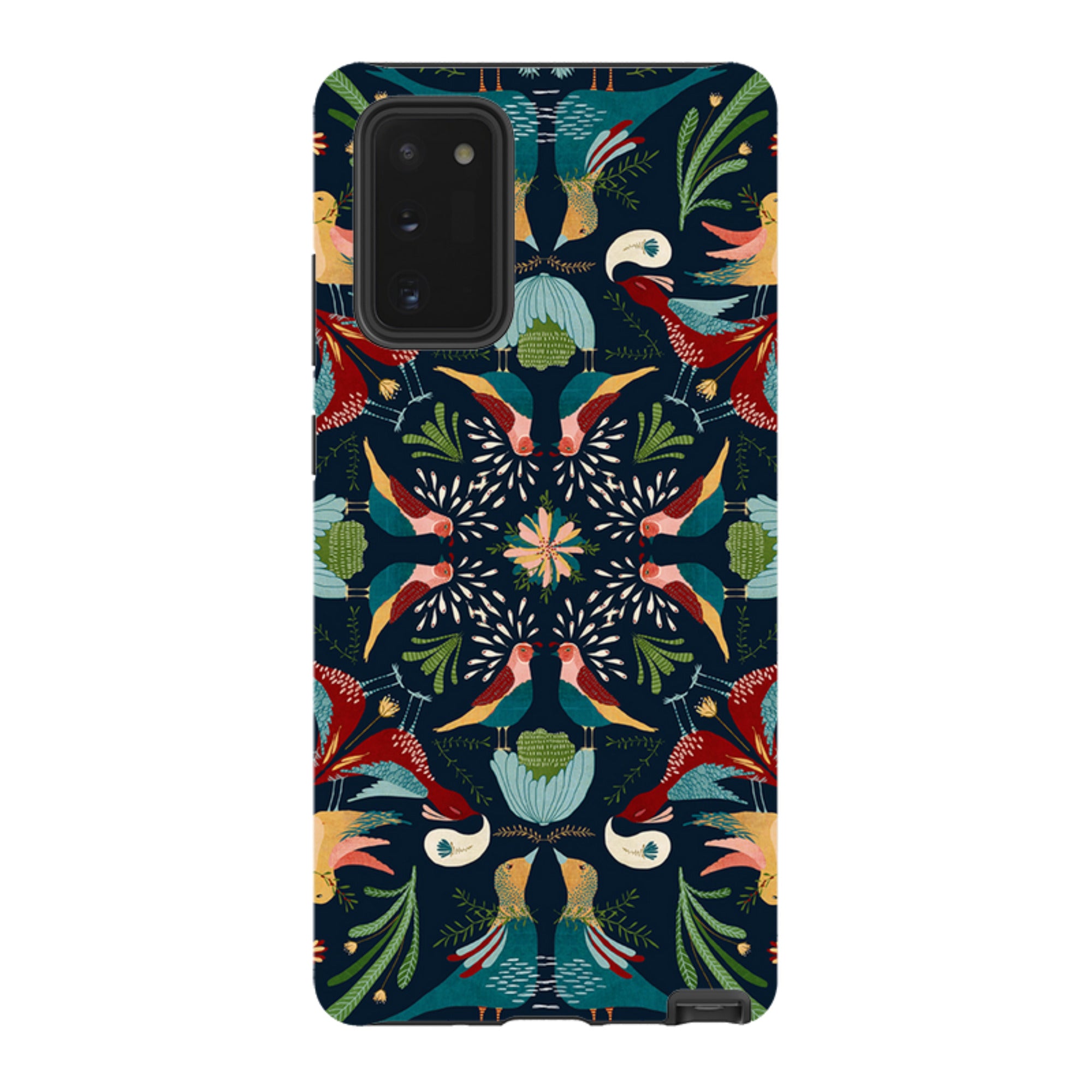 Samsung Tough Case - Navy Hanky By Katherine Quinn