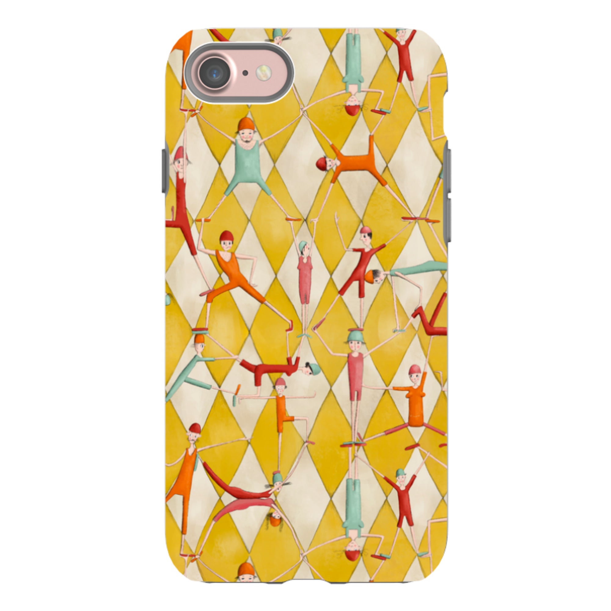 iPhone Tough Case - Acrobats By Maja Lindberg