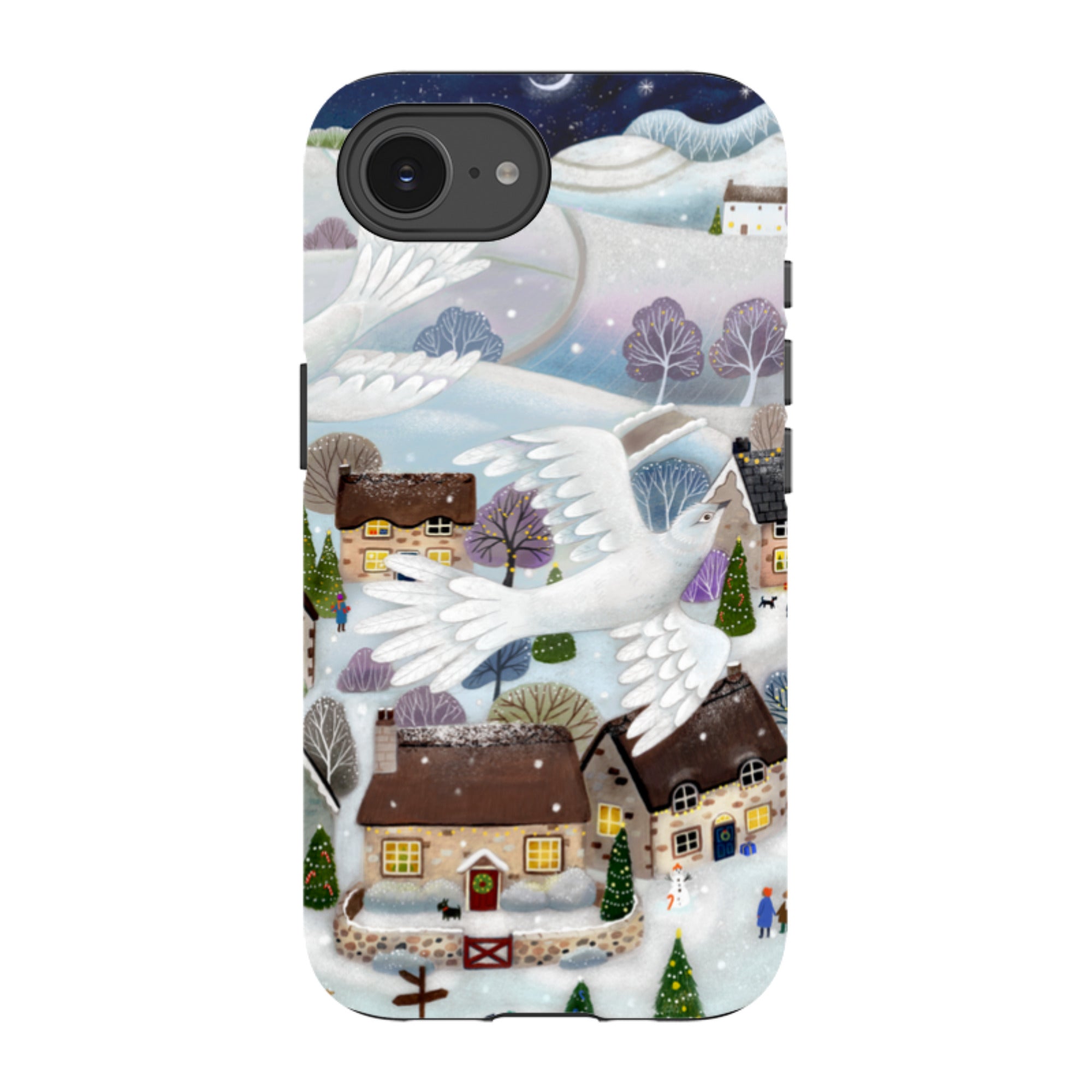 iPhone Tough Case - Advent Doves By Bex Parkin