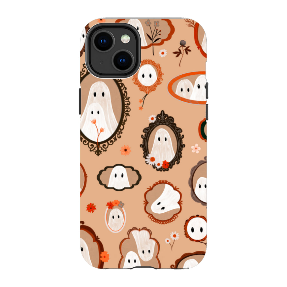 iPhone Tough Case - Framed Ghosts - Cider Clay By Katherine Quinn