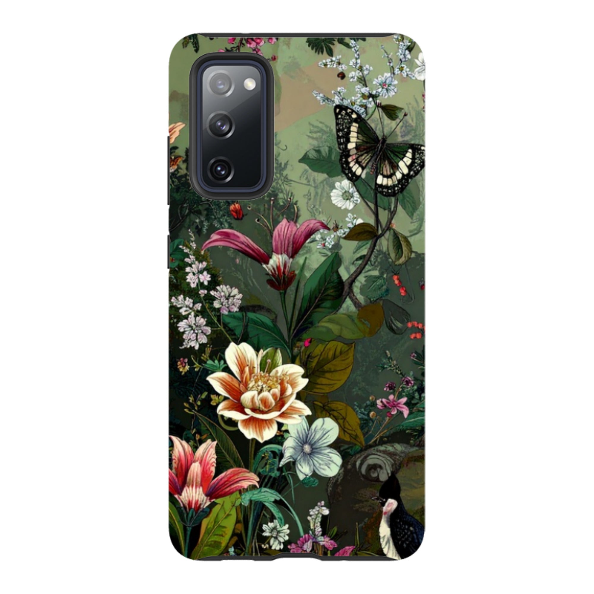 Samsung Tough Case - Green Vyne Butterfly
