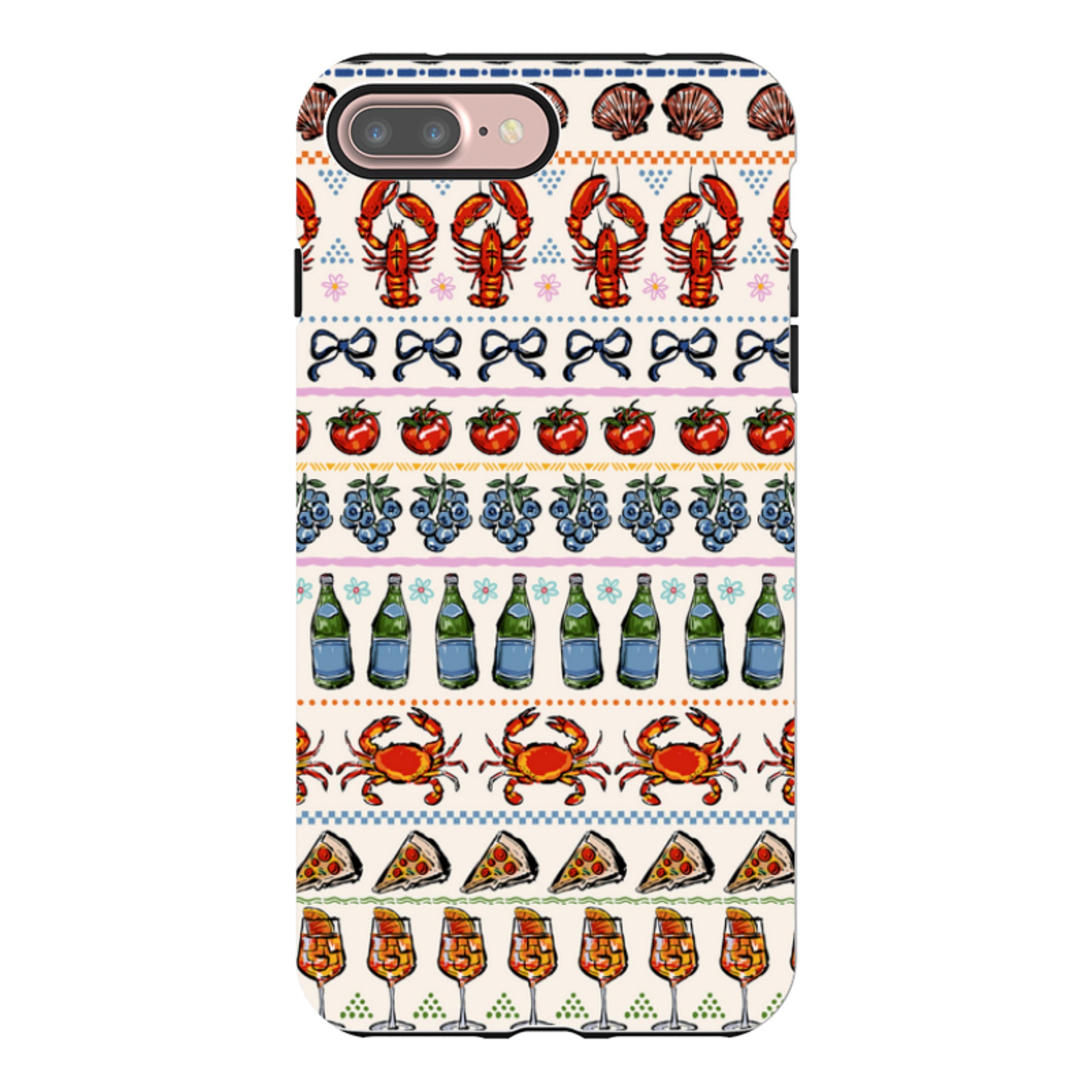 iPhone Case - Crab Pattern
