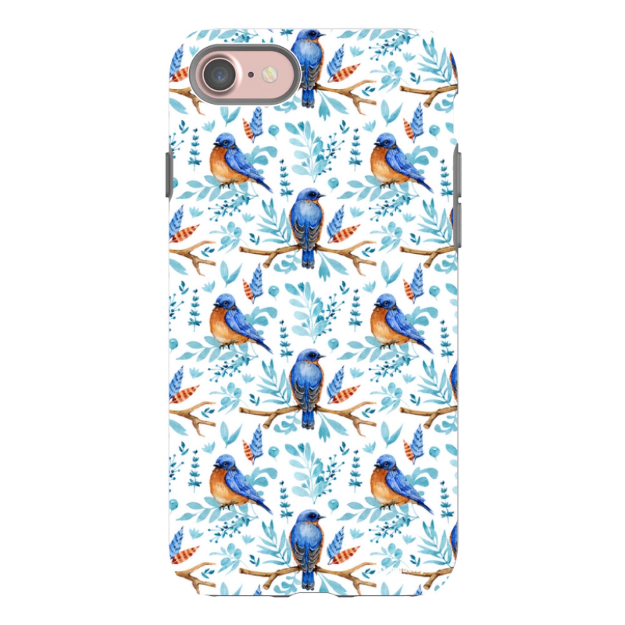 iPhone Tough Case - Bluebirds