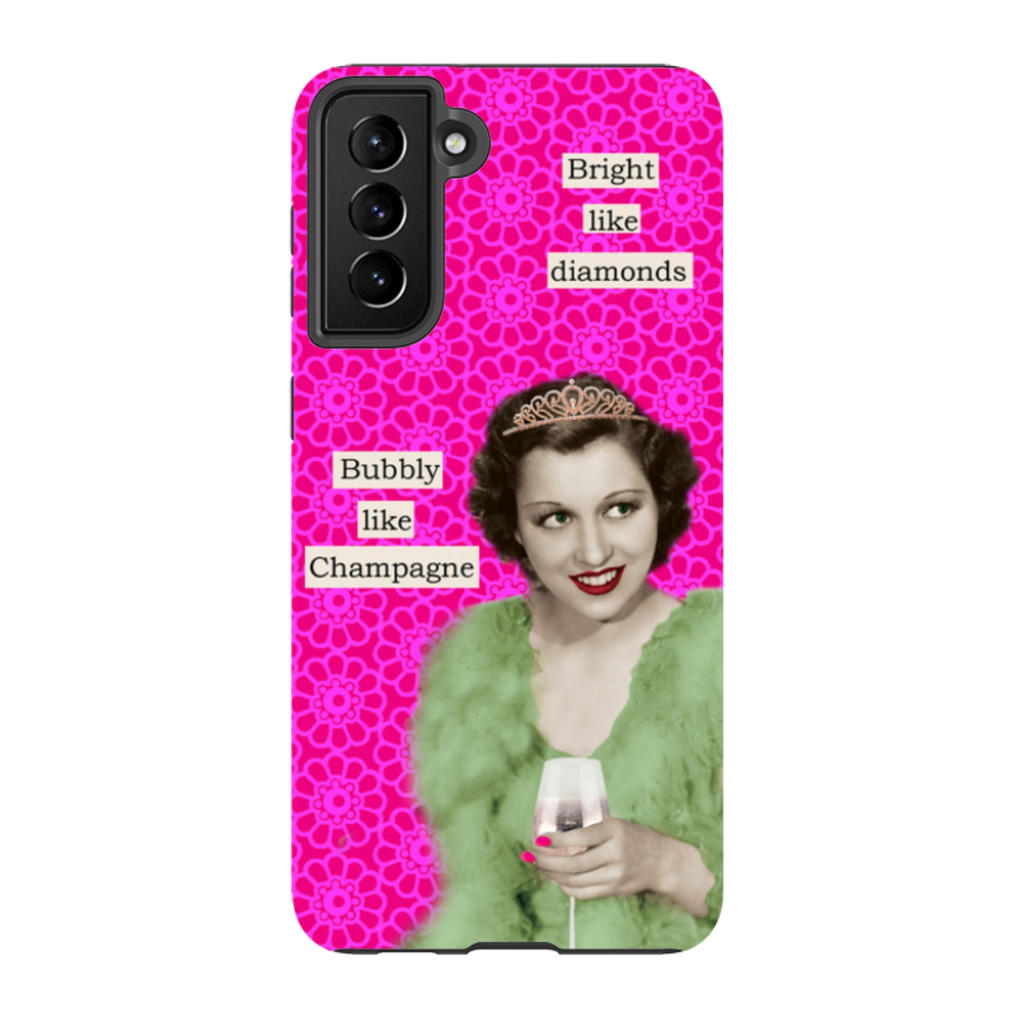 Samsung Tough Case - Bright Like Diamonds By Clare Jordan