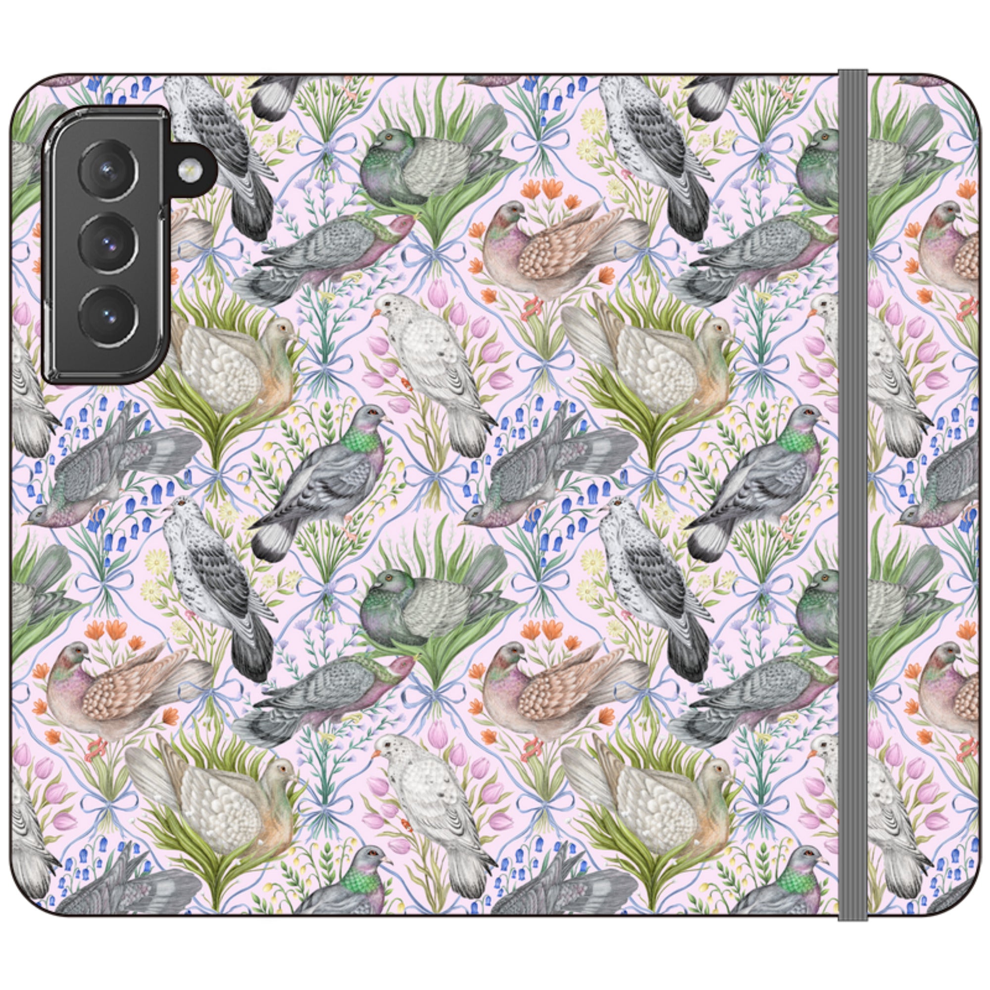 Pigeon Pals Wallet Case By Catherine Rowe