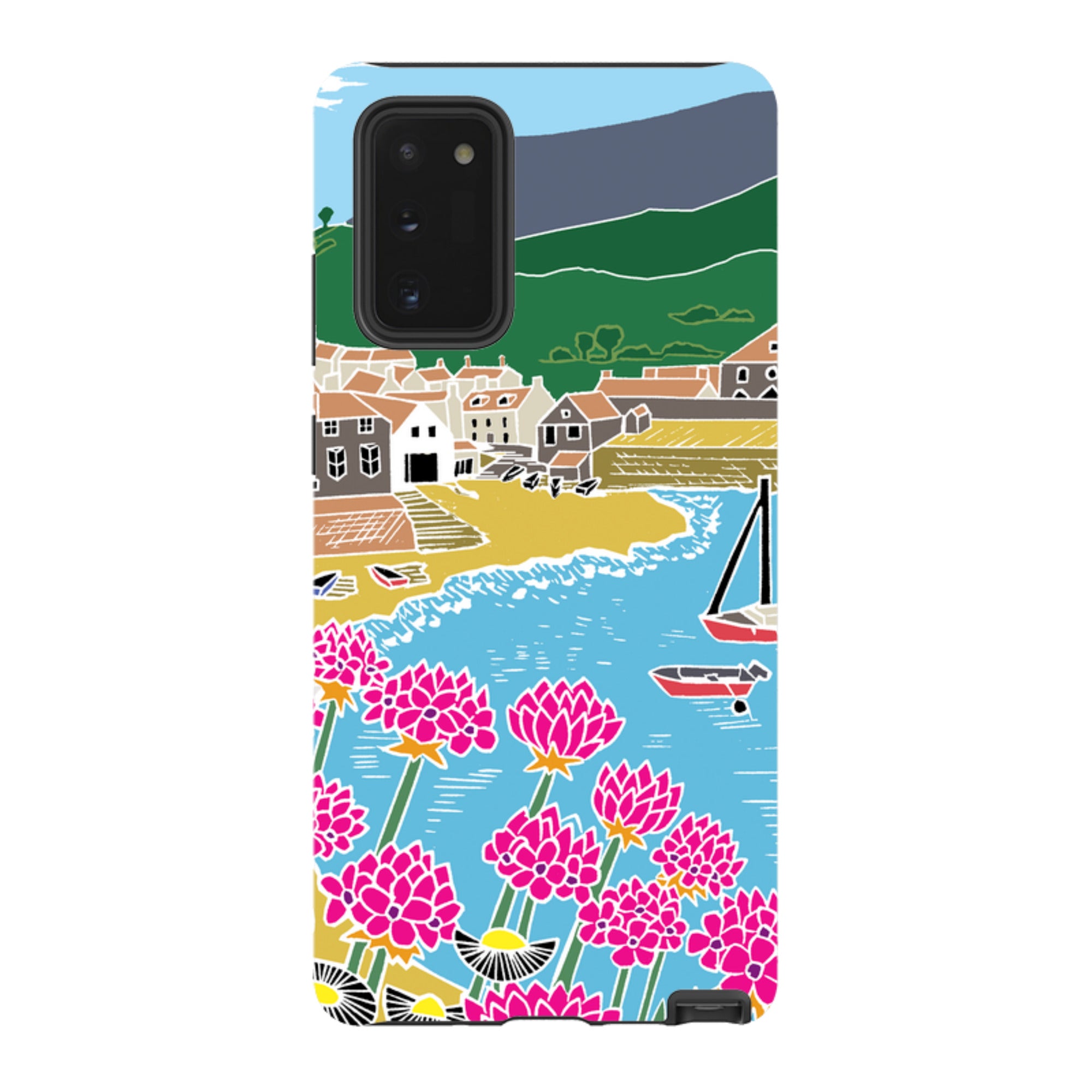 Samsung Tough Case - Quaint Harbour By Kate Heiss