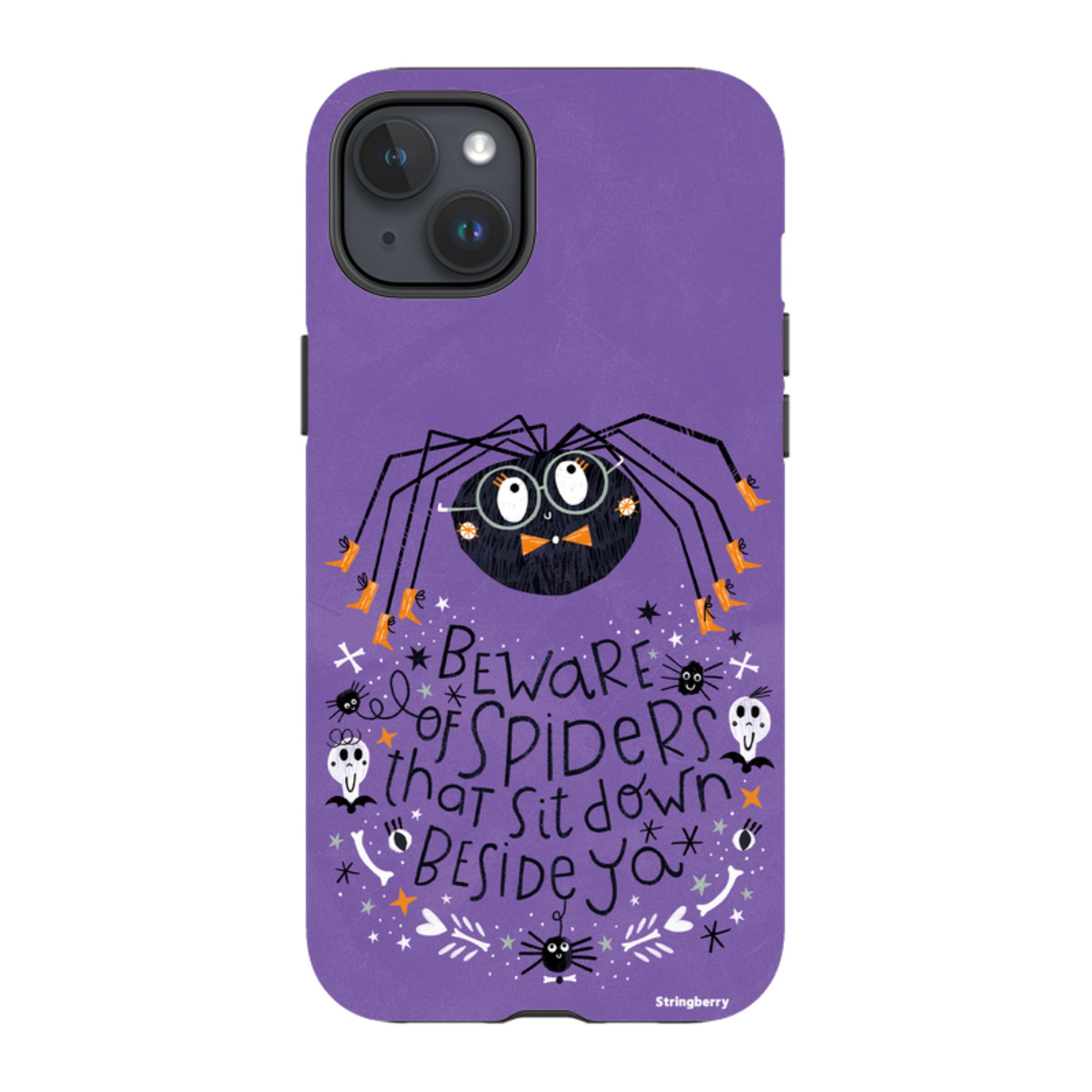 iPhone Tough Case - Spider By Ali Brookes
