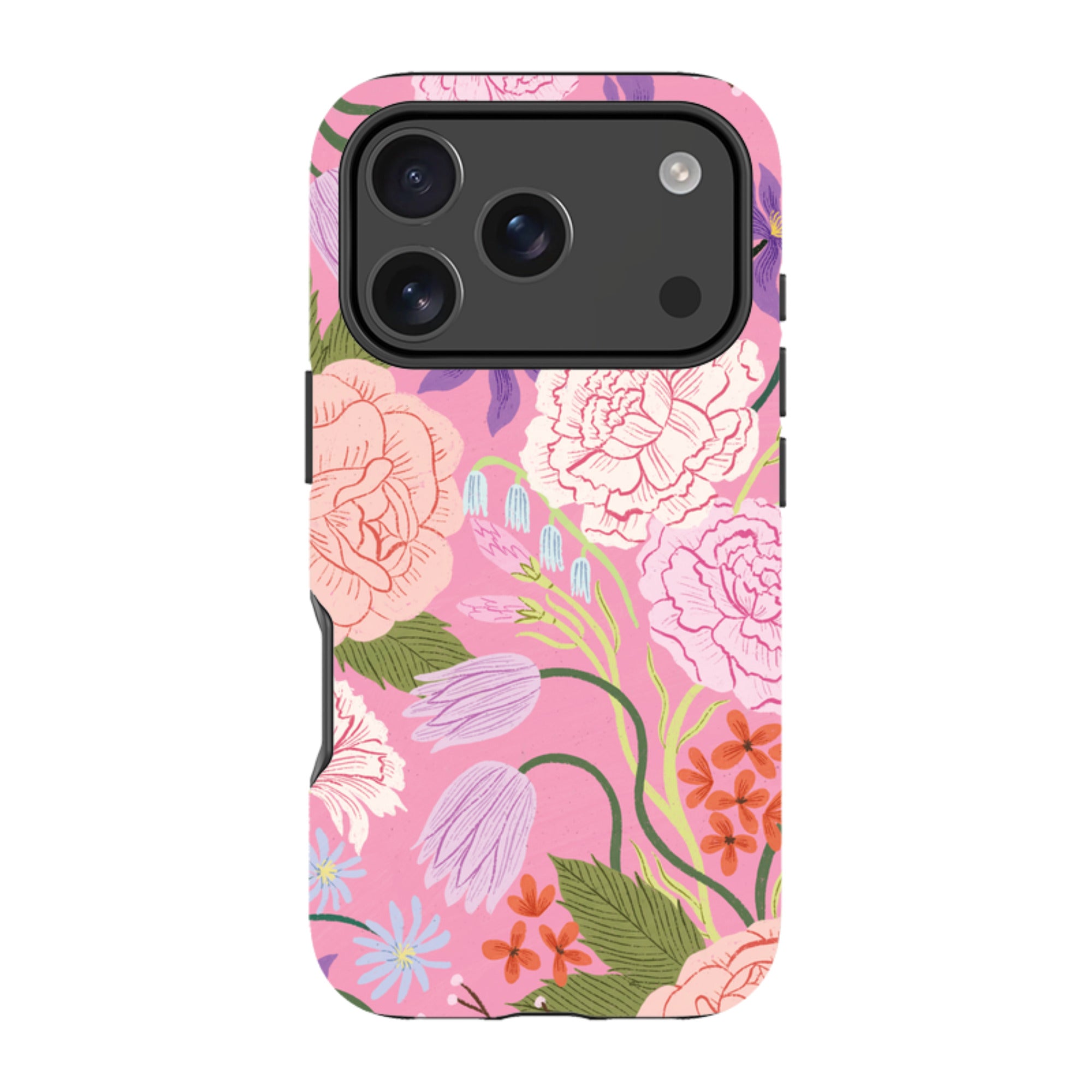 iPhone MagSafe Tough Case - All Over Blooms By Meghann Rader