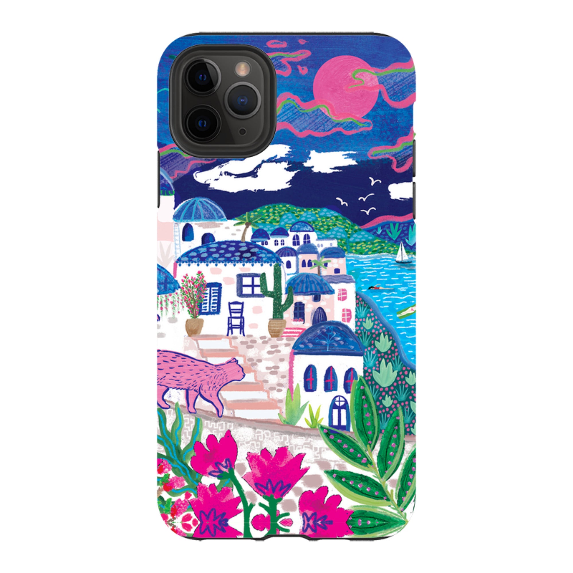 iPhone Tough Case - Sapphire Seas III By Emma Frances Grant