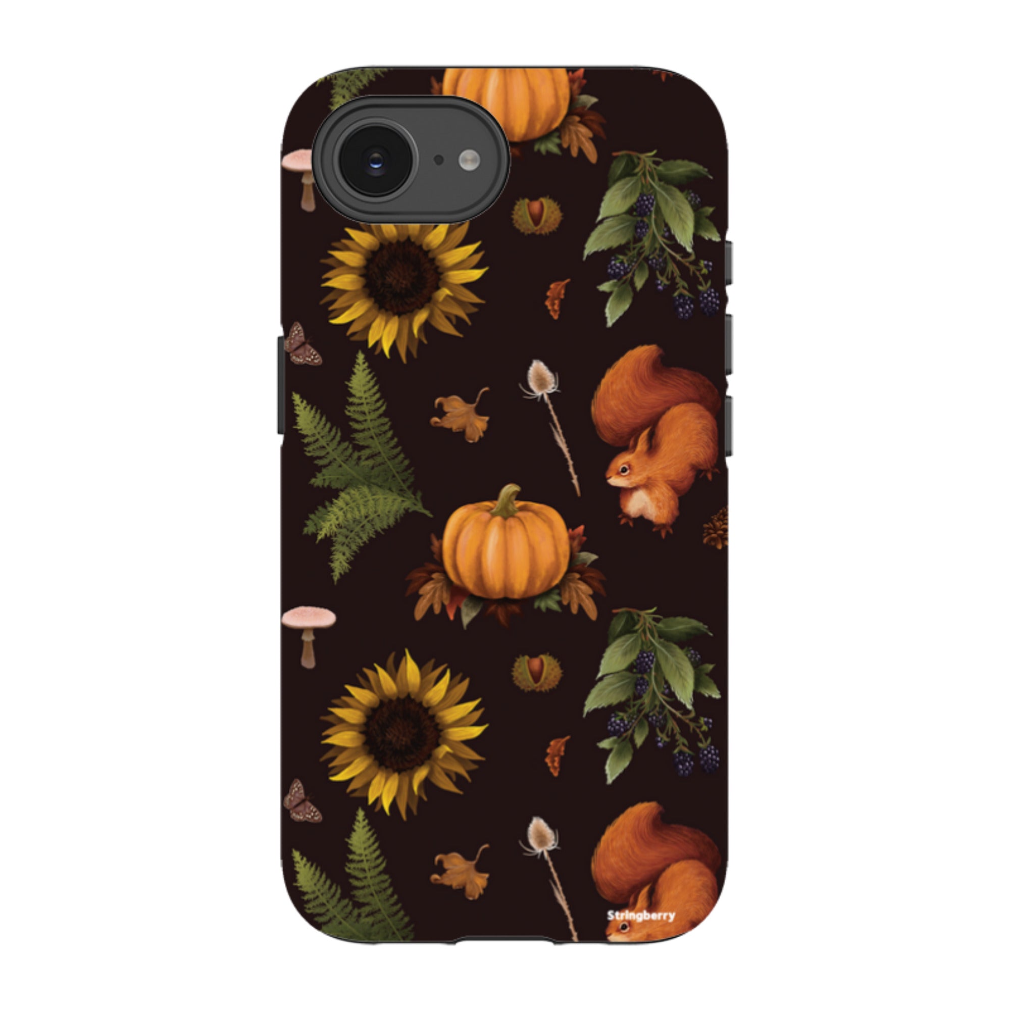iPhone Tough Case - Autumn Pattern I By Anna Stead