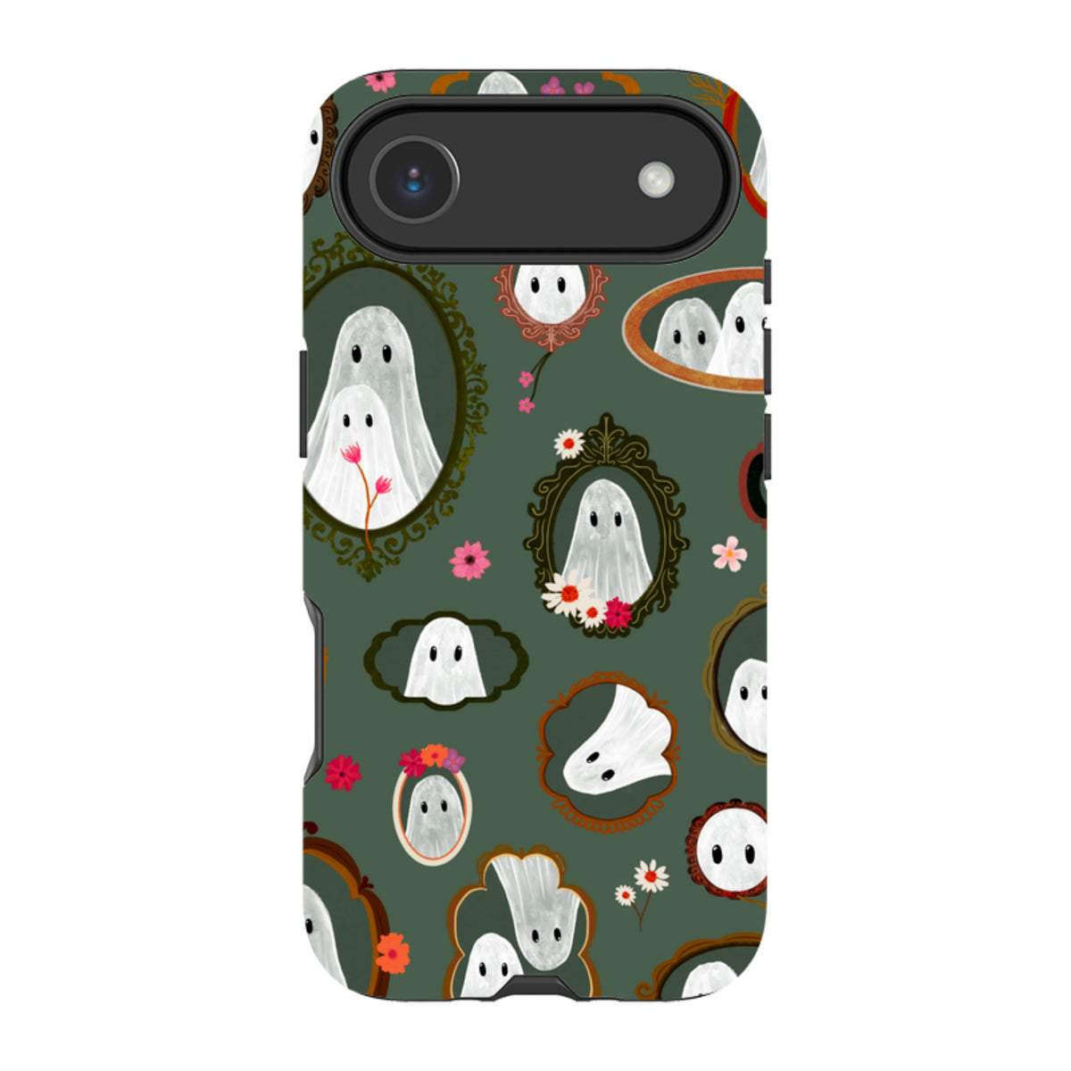 iPhone Tough Case - Framed Ghosts - Pine By Katherine Quinn