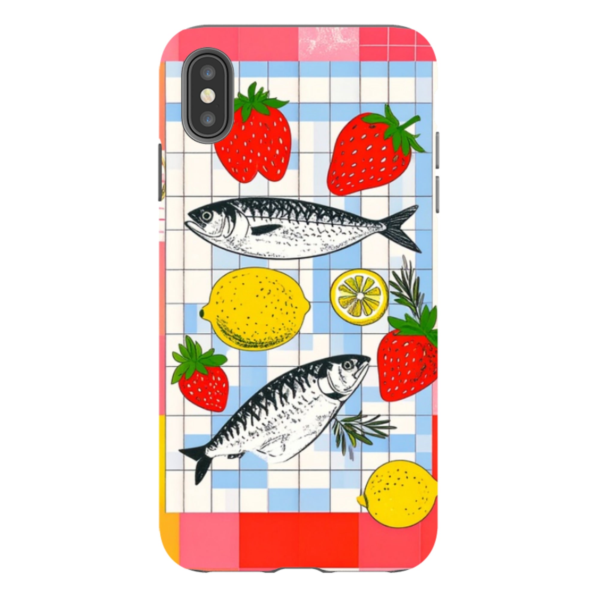 iPhone Tough Case - Sardines For Two