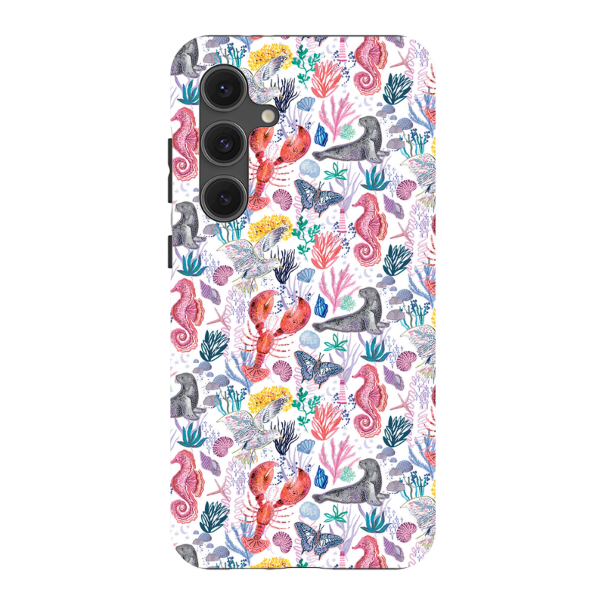 Samsung Tough  Case - Coastline Pattern B By Emma Frances Grant