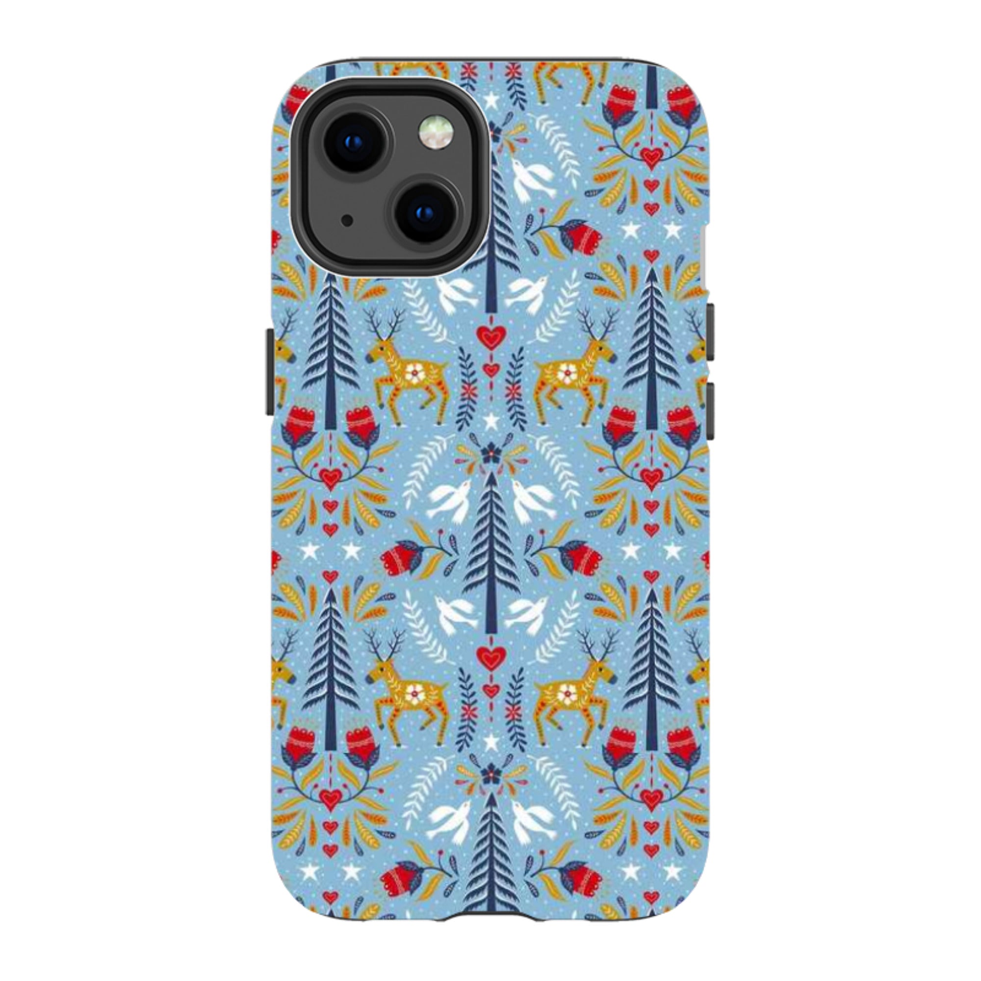 iPhone Tough Case - Xmas Pattern By Suzy Taylor