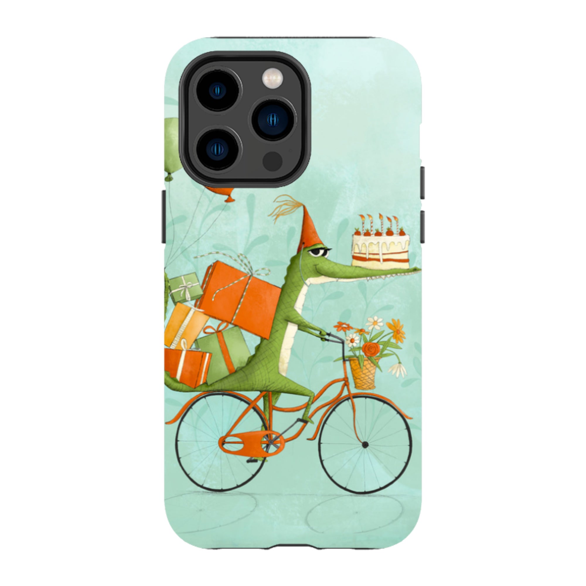 iPhone Tough Case - Happy Croc By Maja Lindberg
