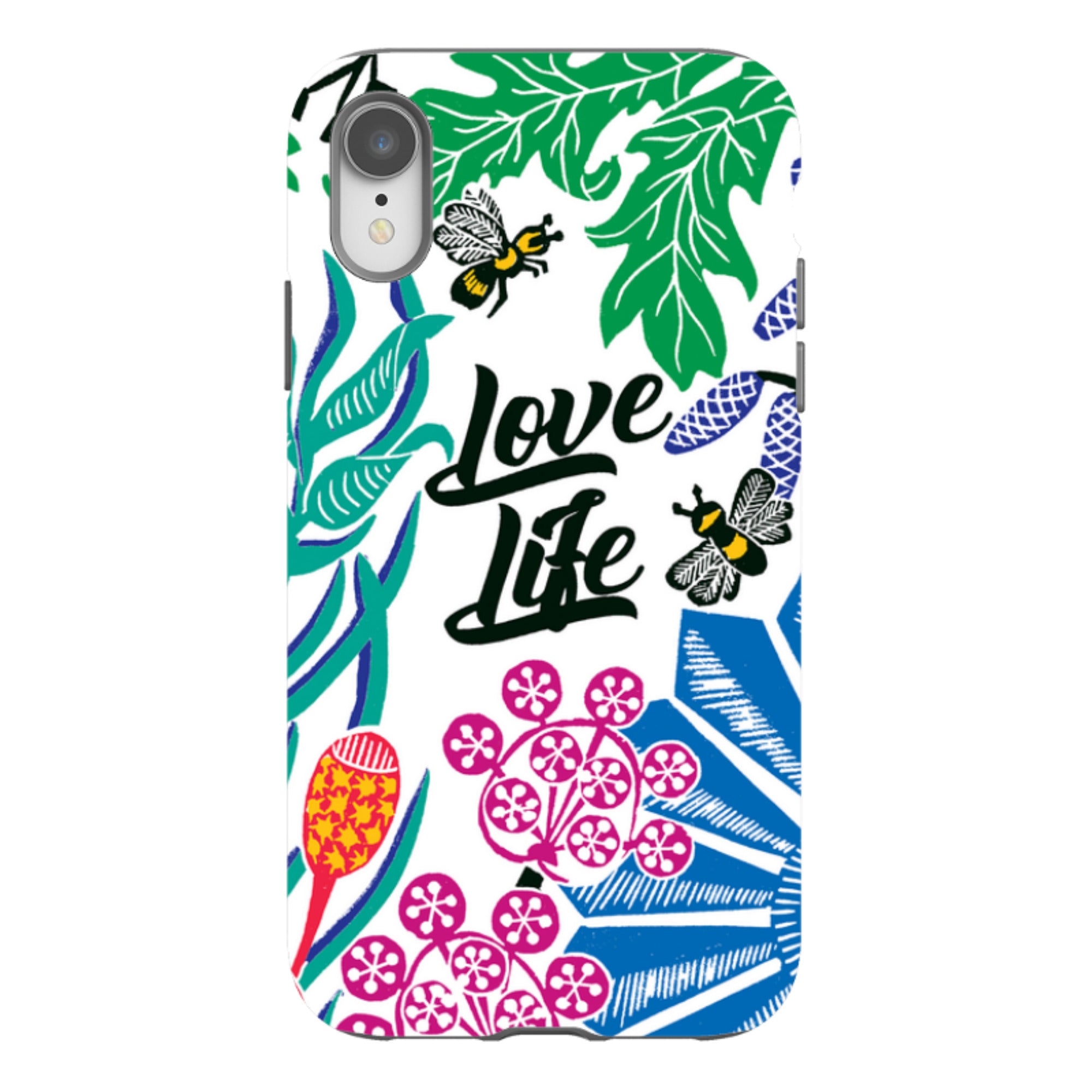 iPhone Tough Case - Love Life By Kate Heiss
