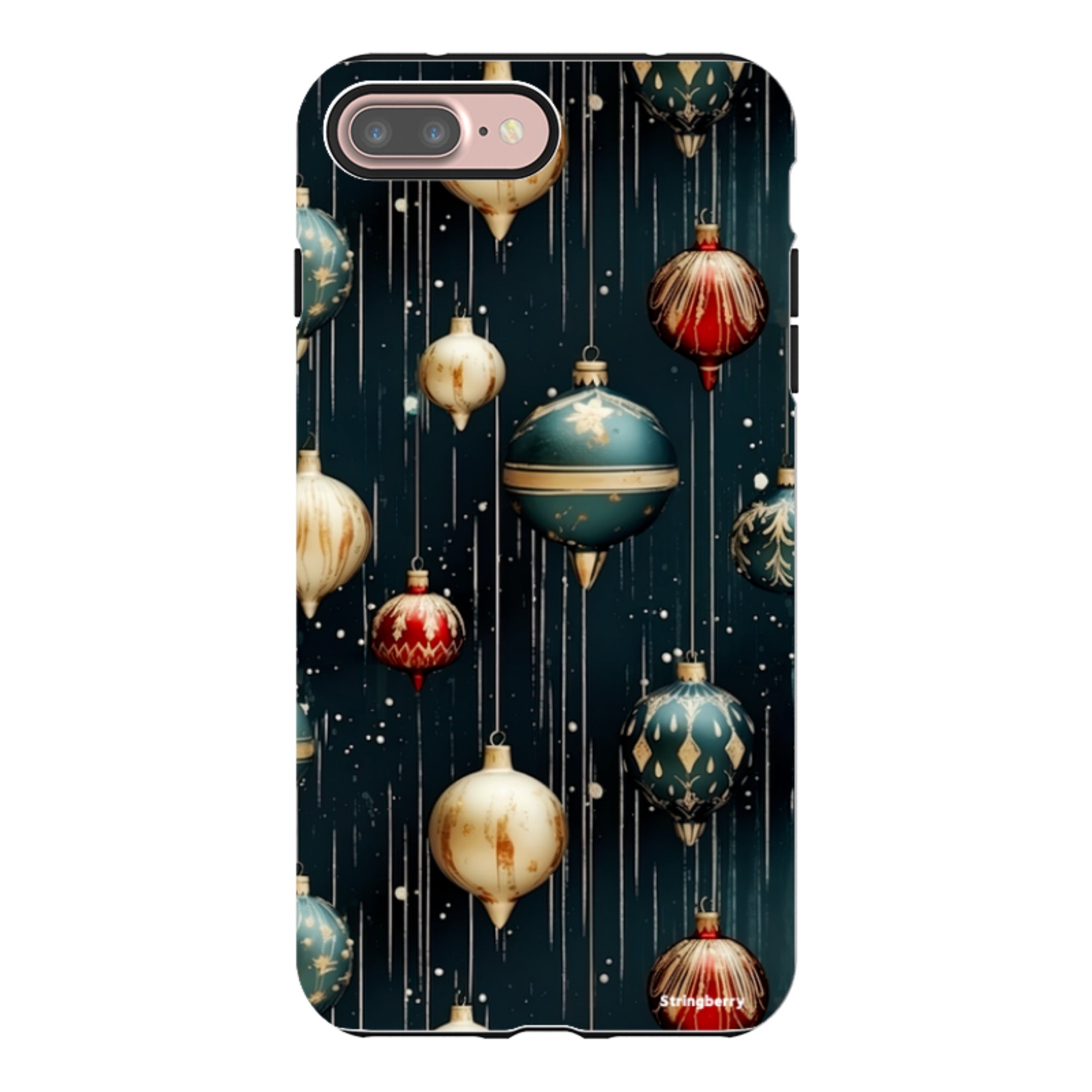 iPhone Tough Case - Christmas Baubles