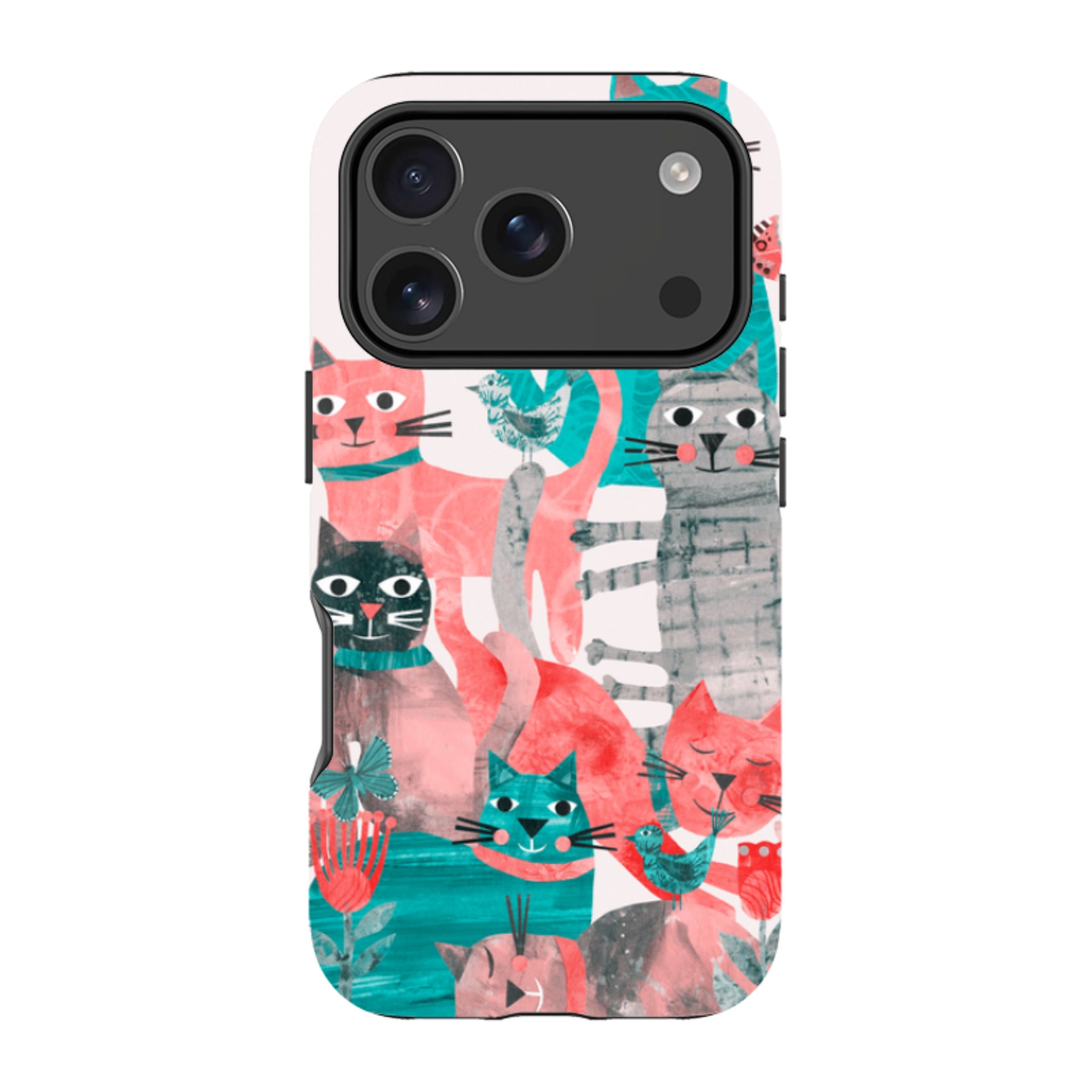 iPhone Case - Cat Party II By Tracey English