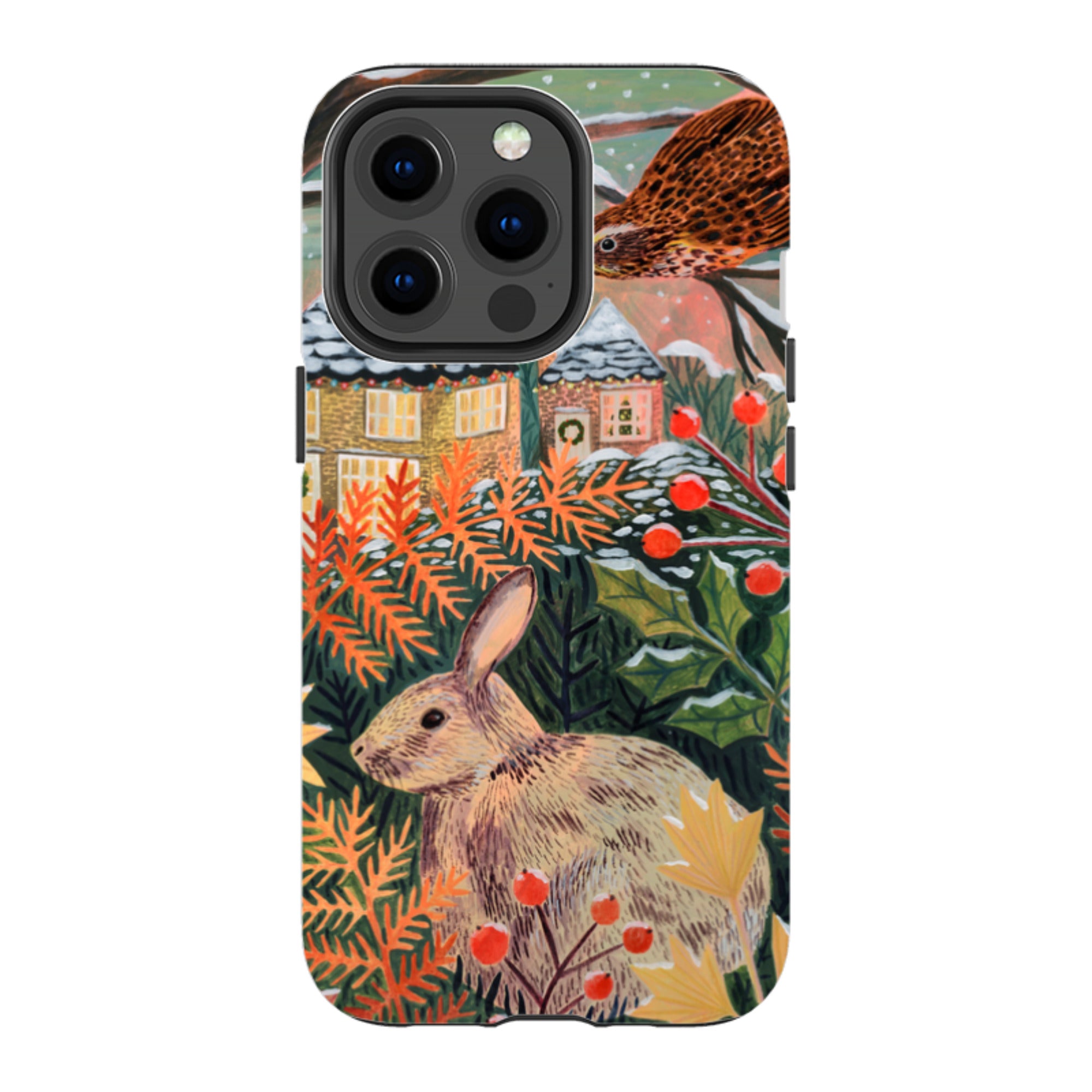 iPhone Tough Case - Rabbit By Lee Foster Wilson