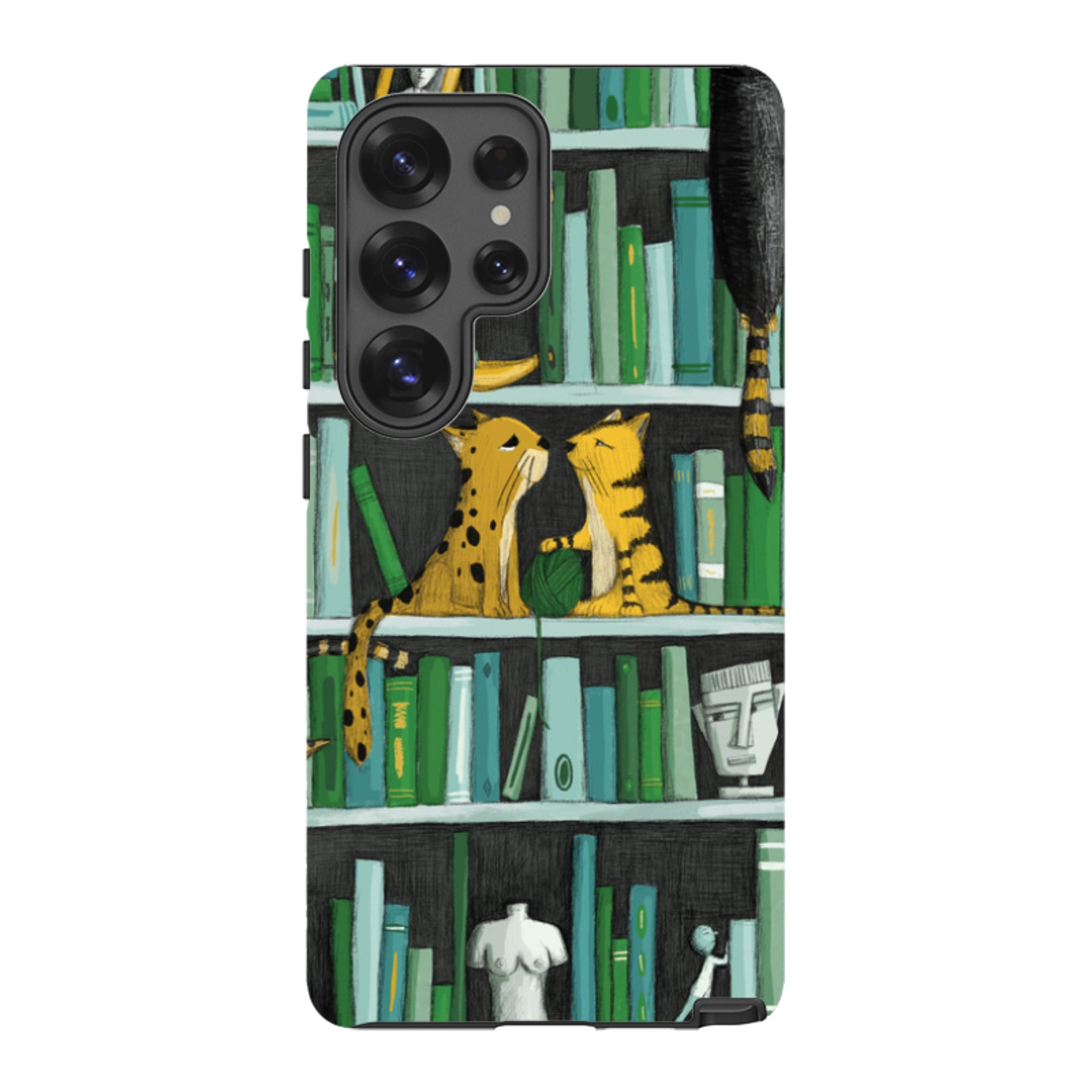 Samsung Tough Case - Library Friends By Maja Lindberg