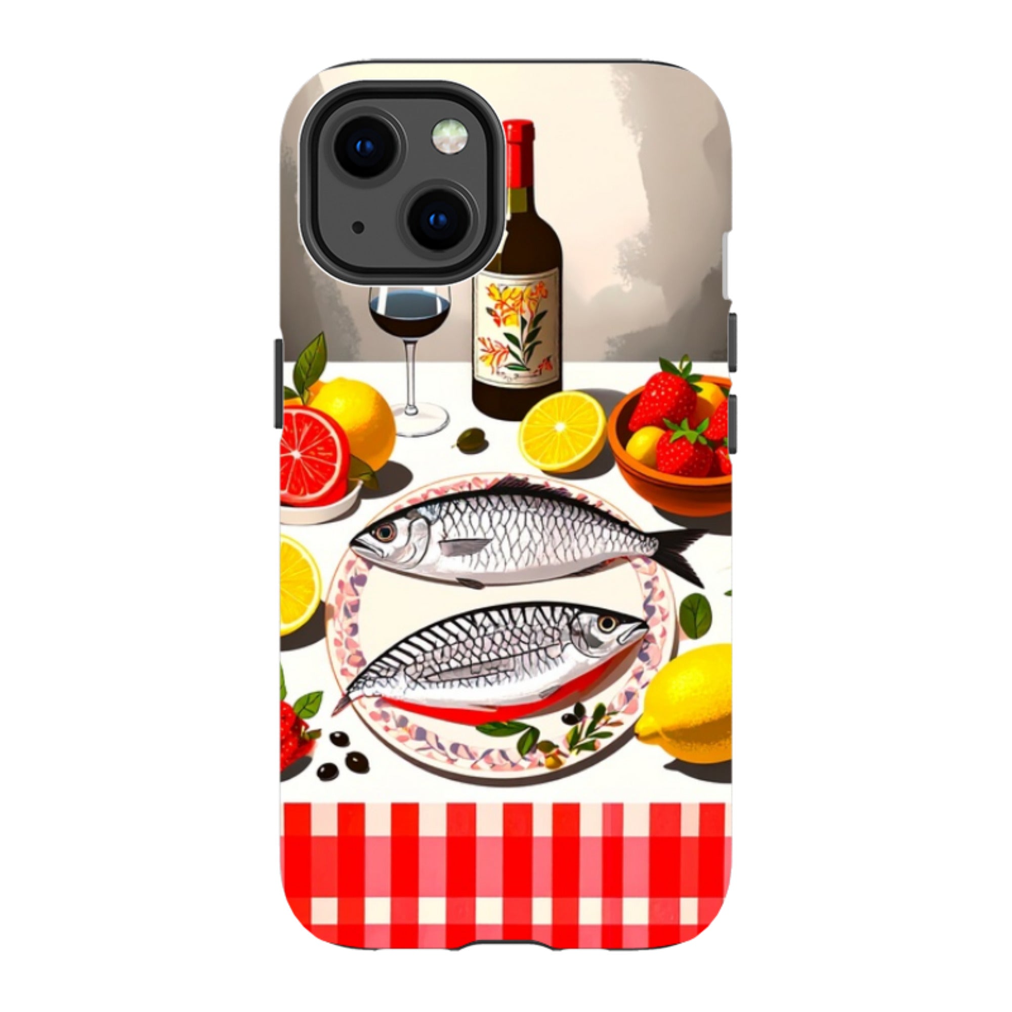 iPhone Tough Case - Plate Of Sardines