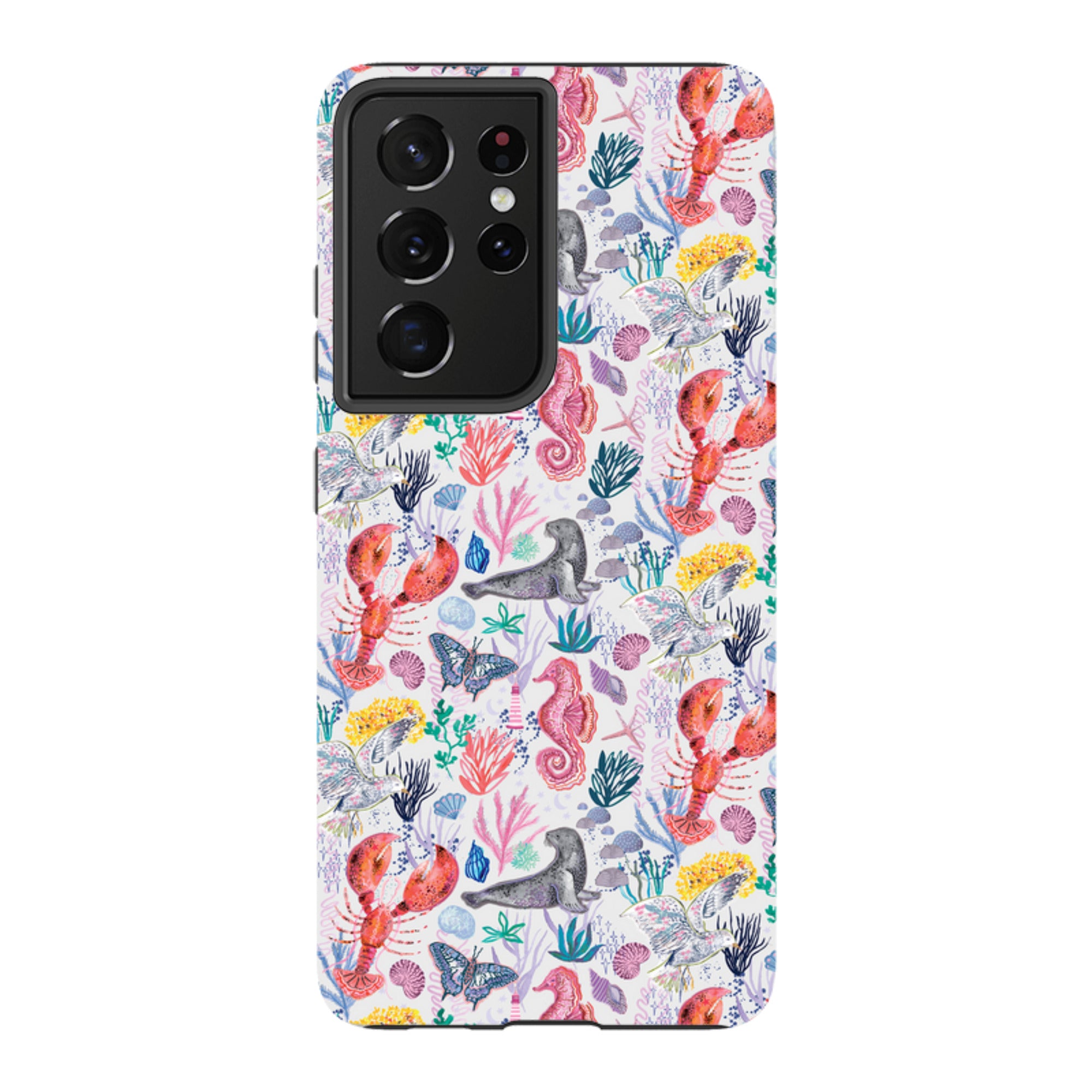 Samsung Tough  Case - Coastline Pattern D By Emma Frances Grant