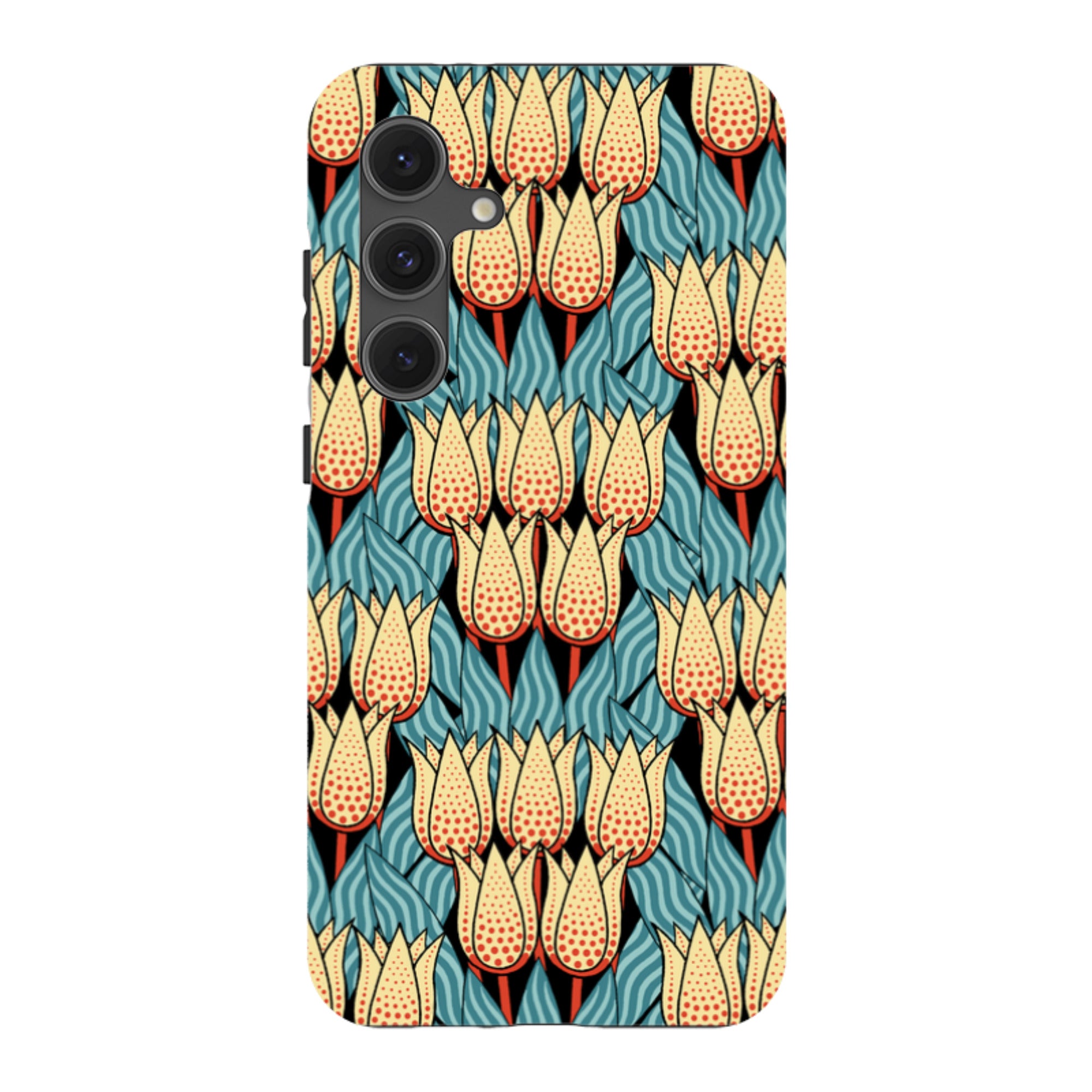 Samsung Tough Case - Spotty Tulip By Cressida Bell
