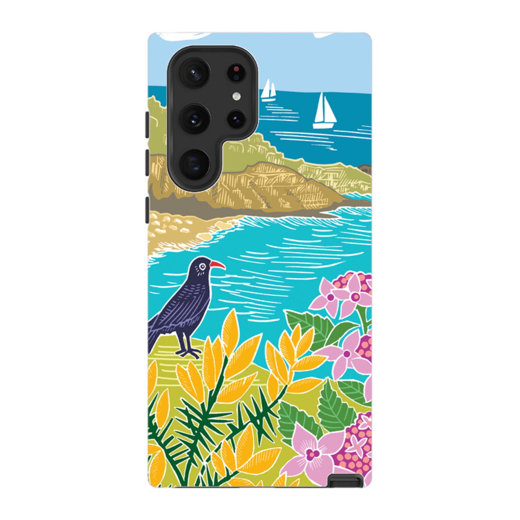 Samsung Tough Case - Porthgwarra Walk By Kate Heiss