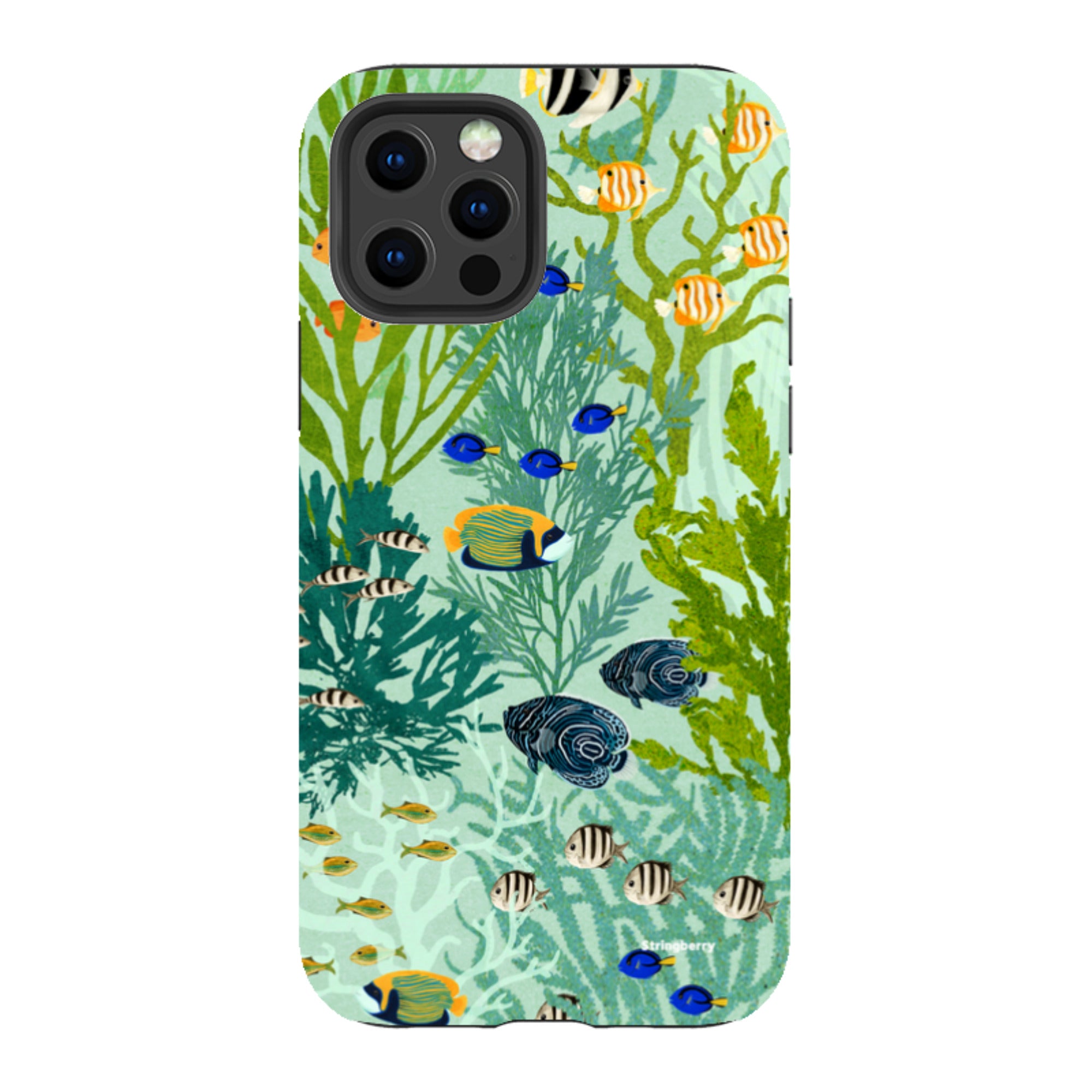 iPhone Tough Case - Coral Forest By Katherine Quinn