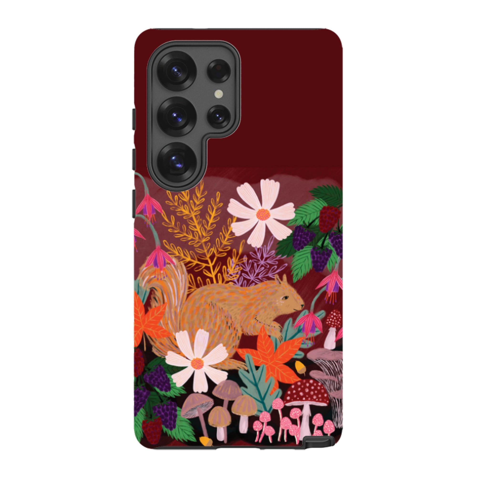 Samsung Tough Case - Autumn Squirrel By Lee Foster Wilson