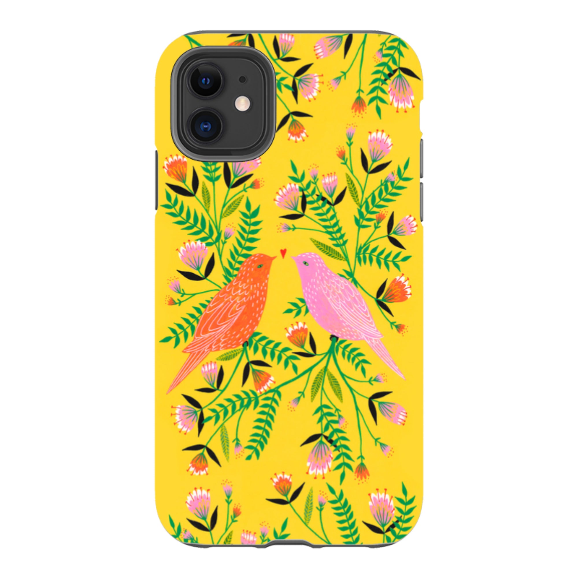 iPhone Tough Case - Love Birds By Lee Foster Wilson