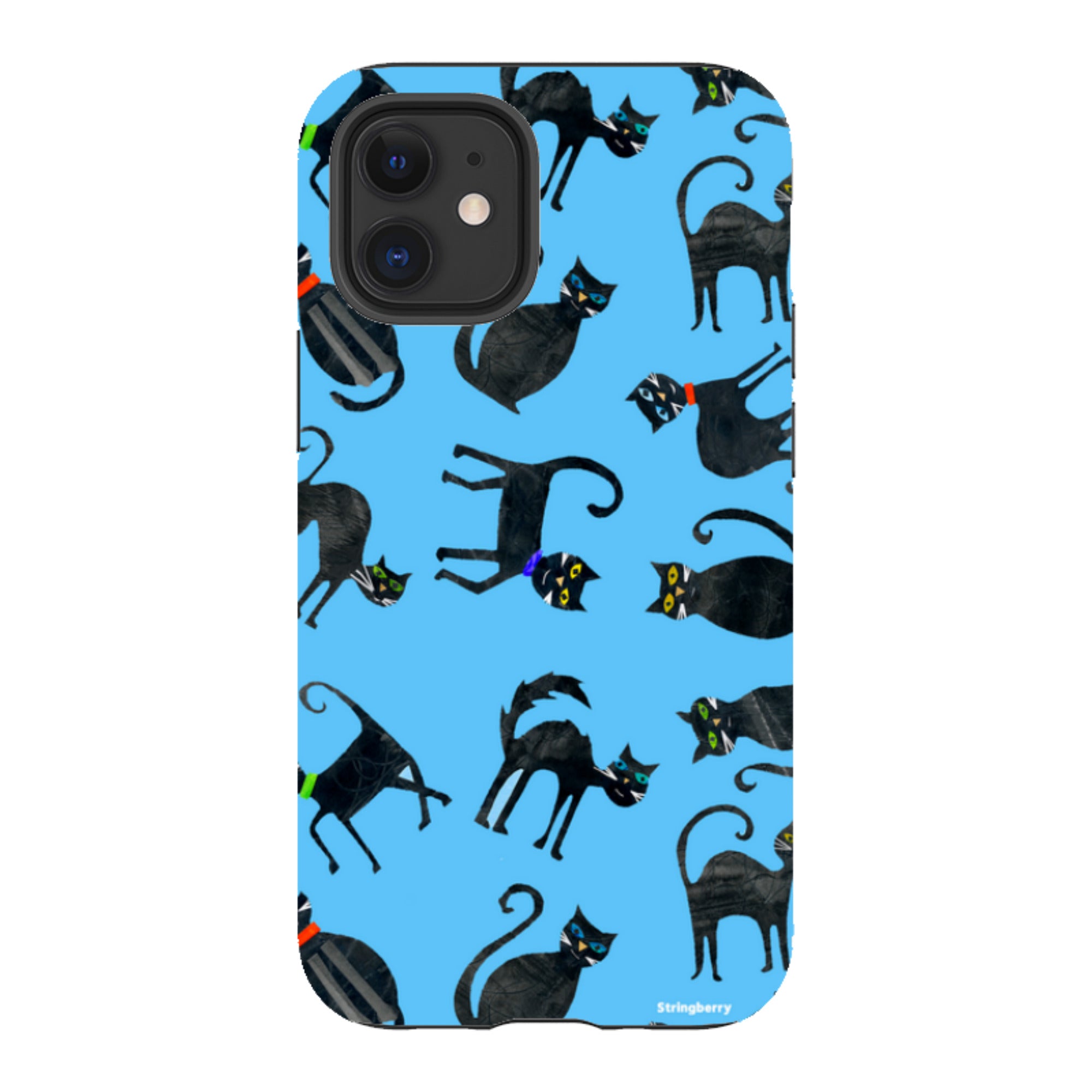 iPhone Tough Case - Tossed Cats By Tracey English