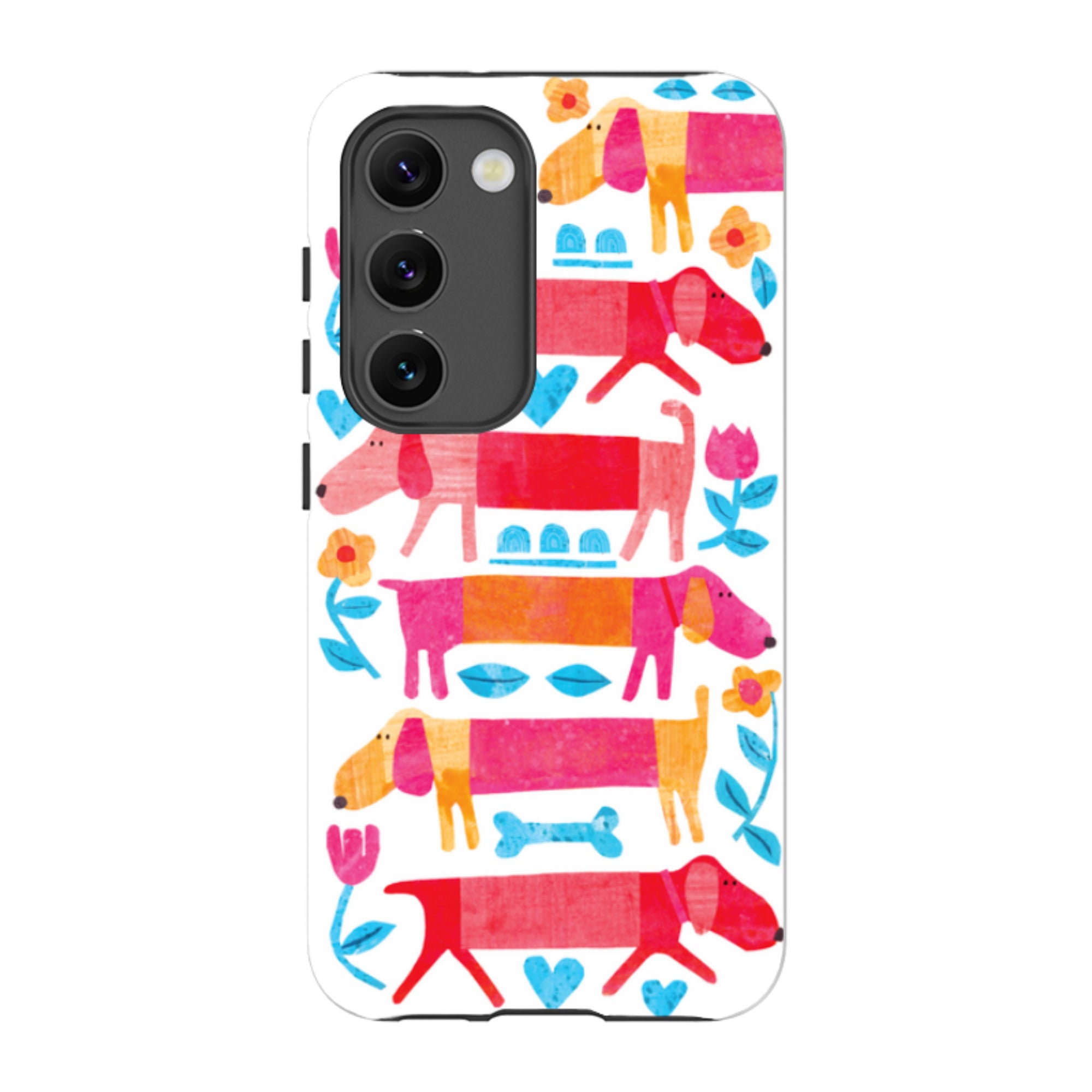 Samsung Tough Case - Sausage Dog By Tracey English