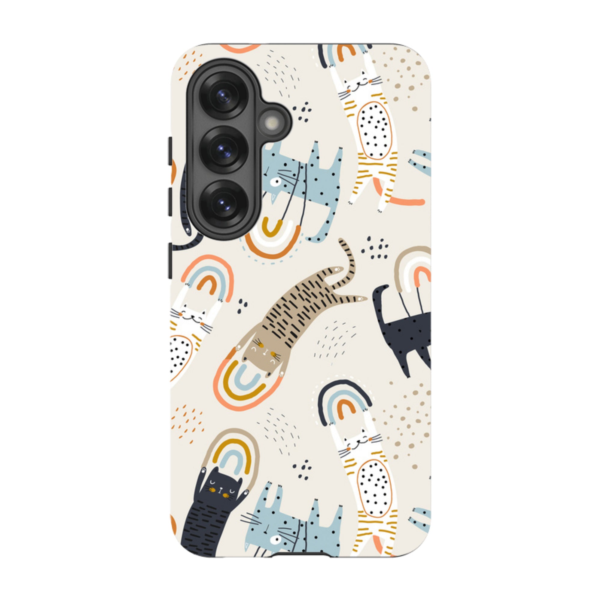 Samsung Tough Case - Rainbow Cats