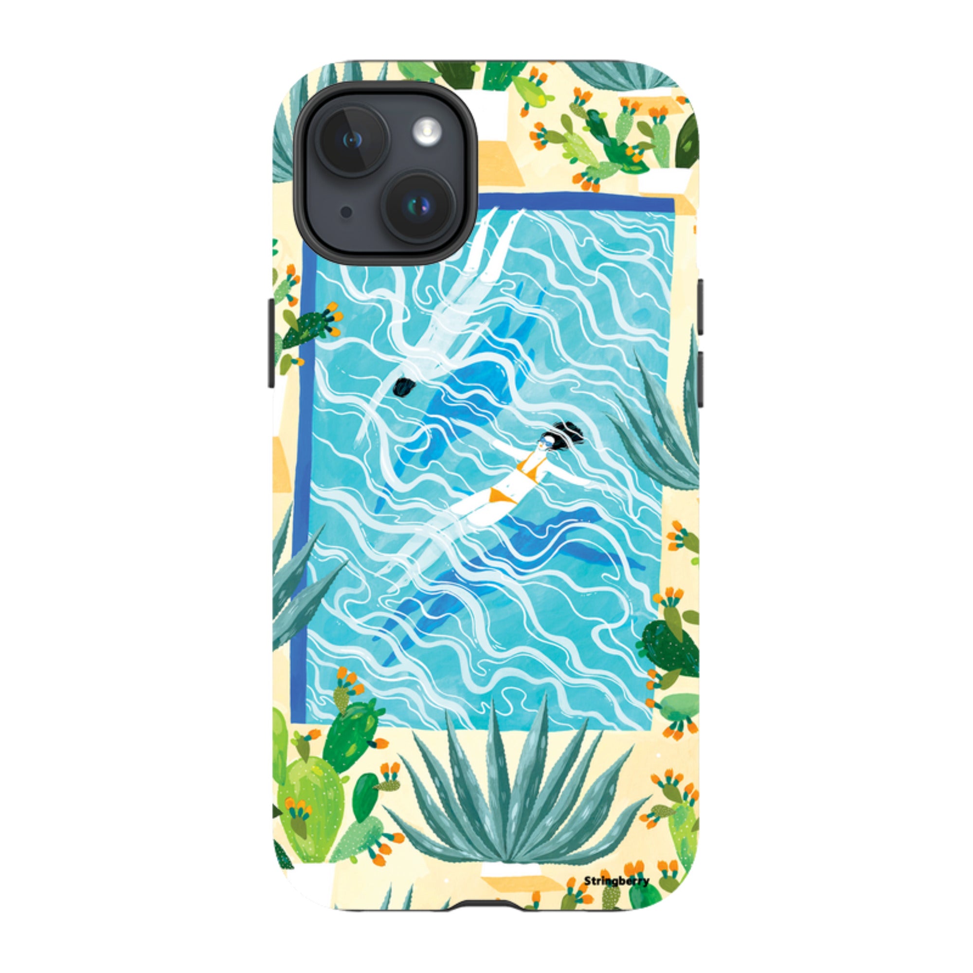 iPhone Tough Case - La Piscina By Madalina Andronic