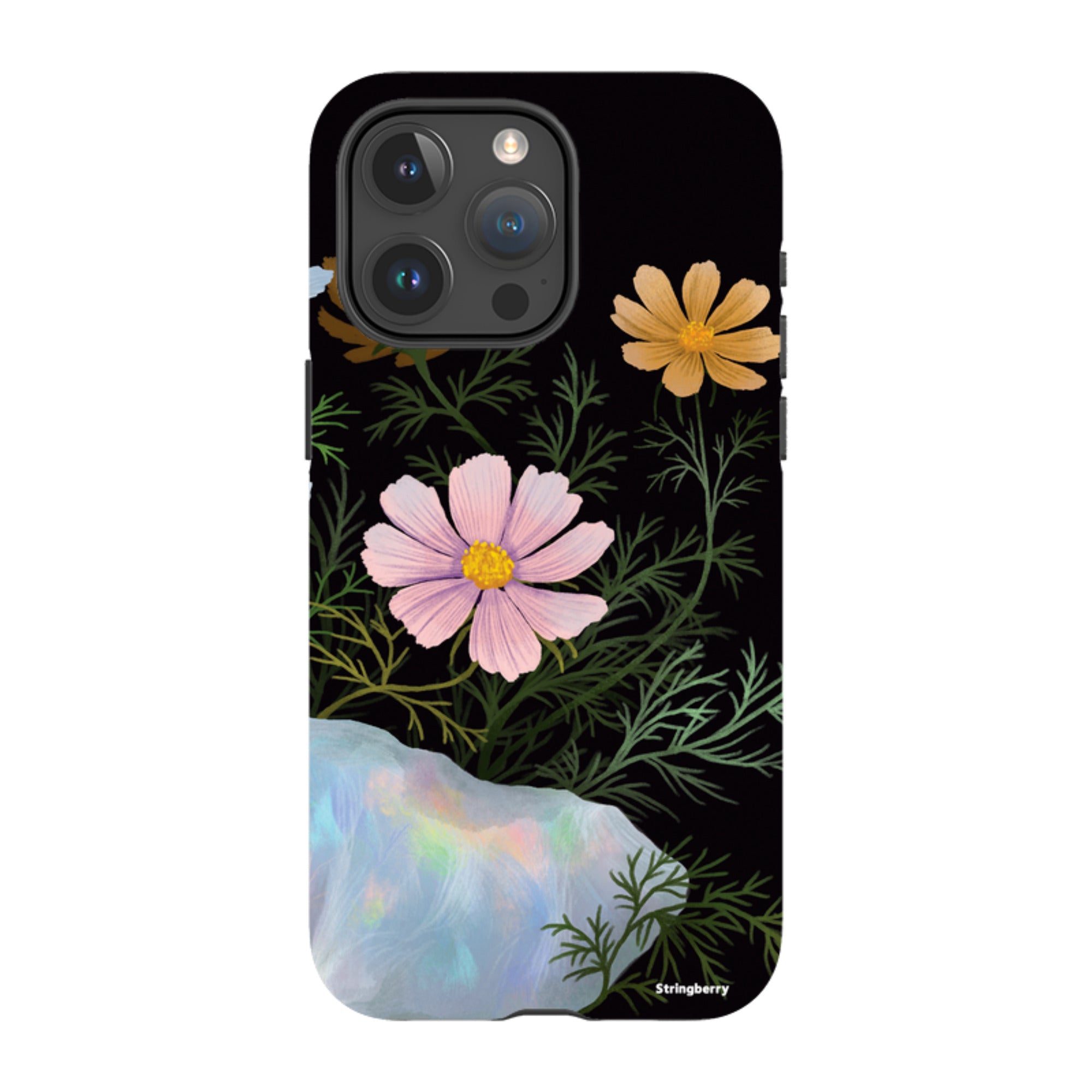 iPhone MagSafe Tough Case - Opal and Cosmos By Anna Stead