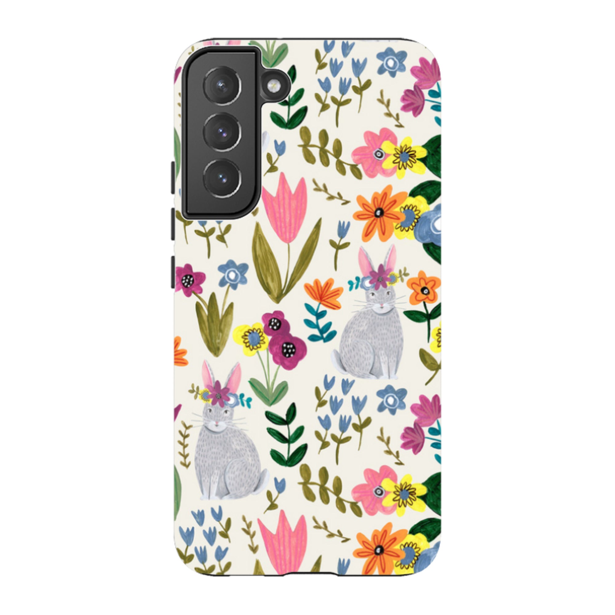 Samsung Tough Case - Rabbit Floral By Caroline Bonne Muller